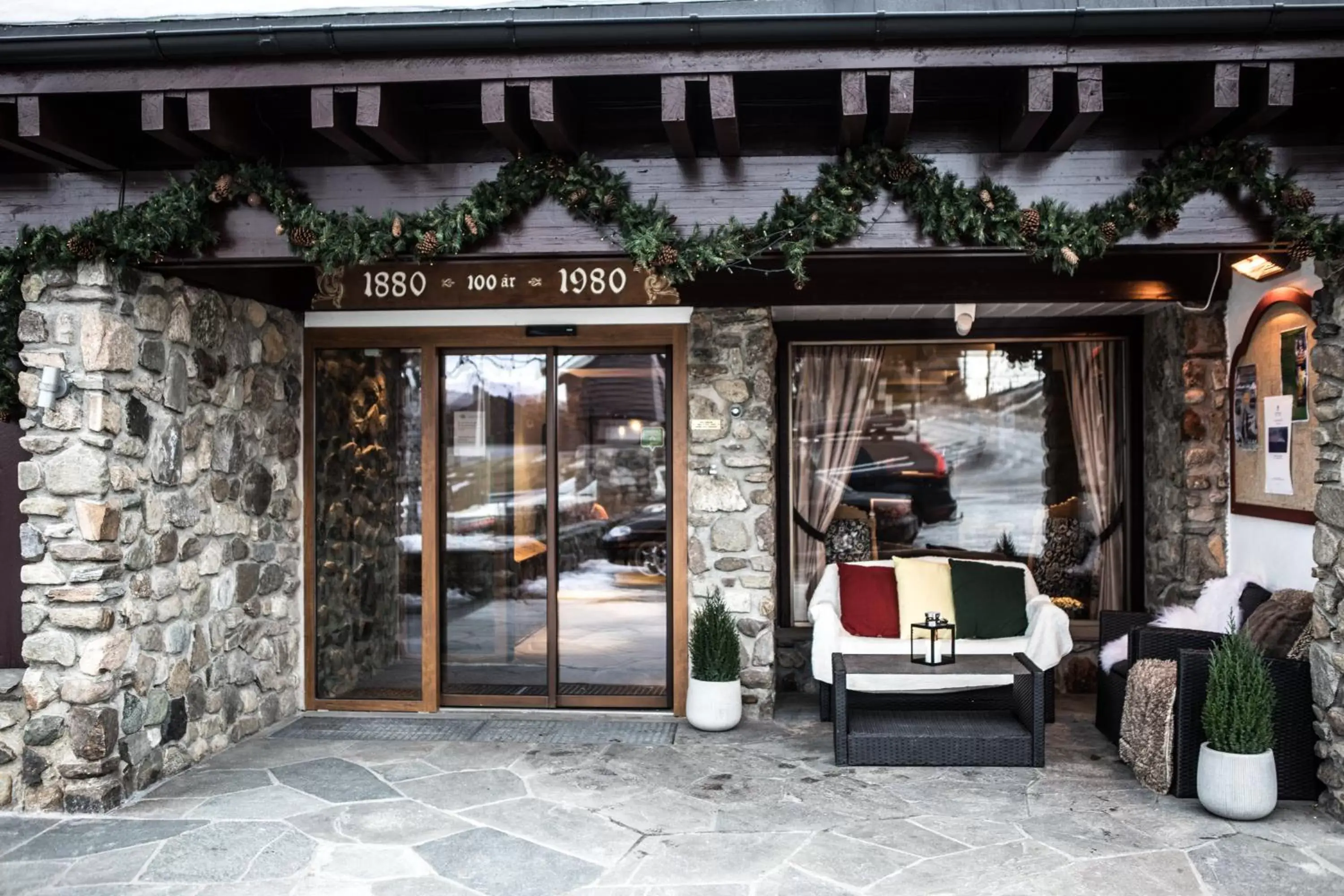 Facade/entrance in Geilo Hotel