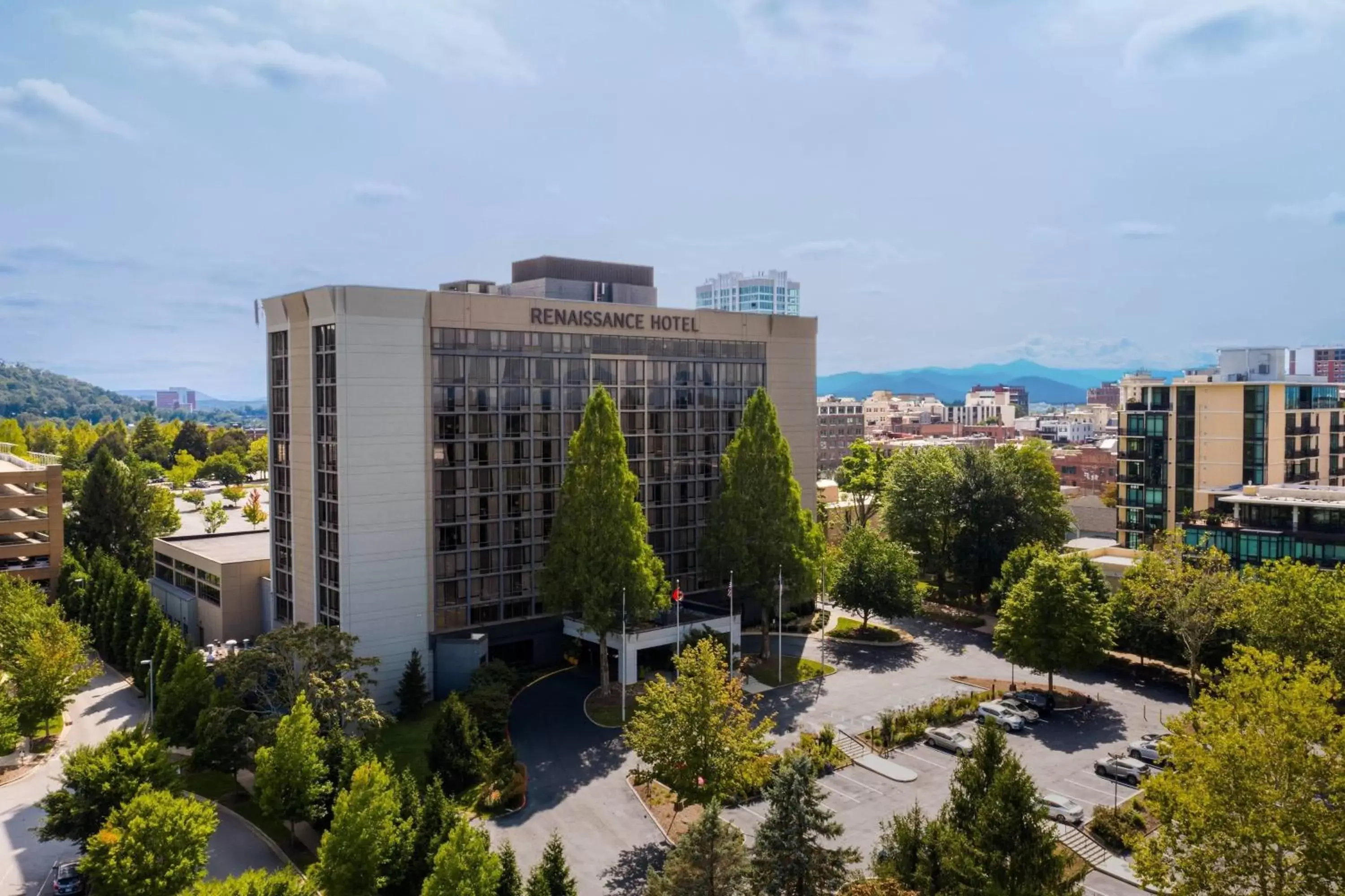 Property building in Renaissance Asheville Downtown Hotel