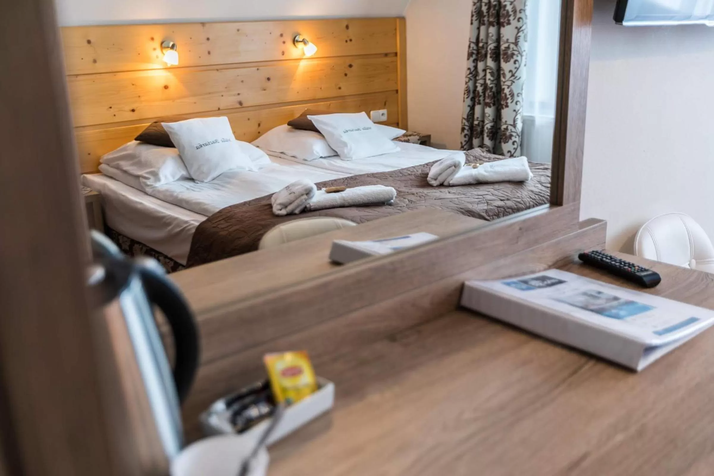 Photo of the whole room, Bed in Willa Baciarka-basen, sauny i jacuzzi