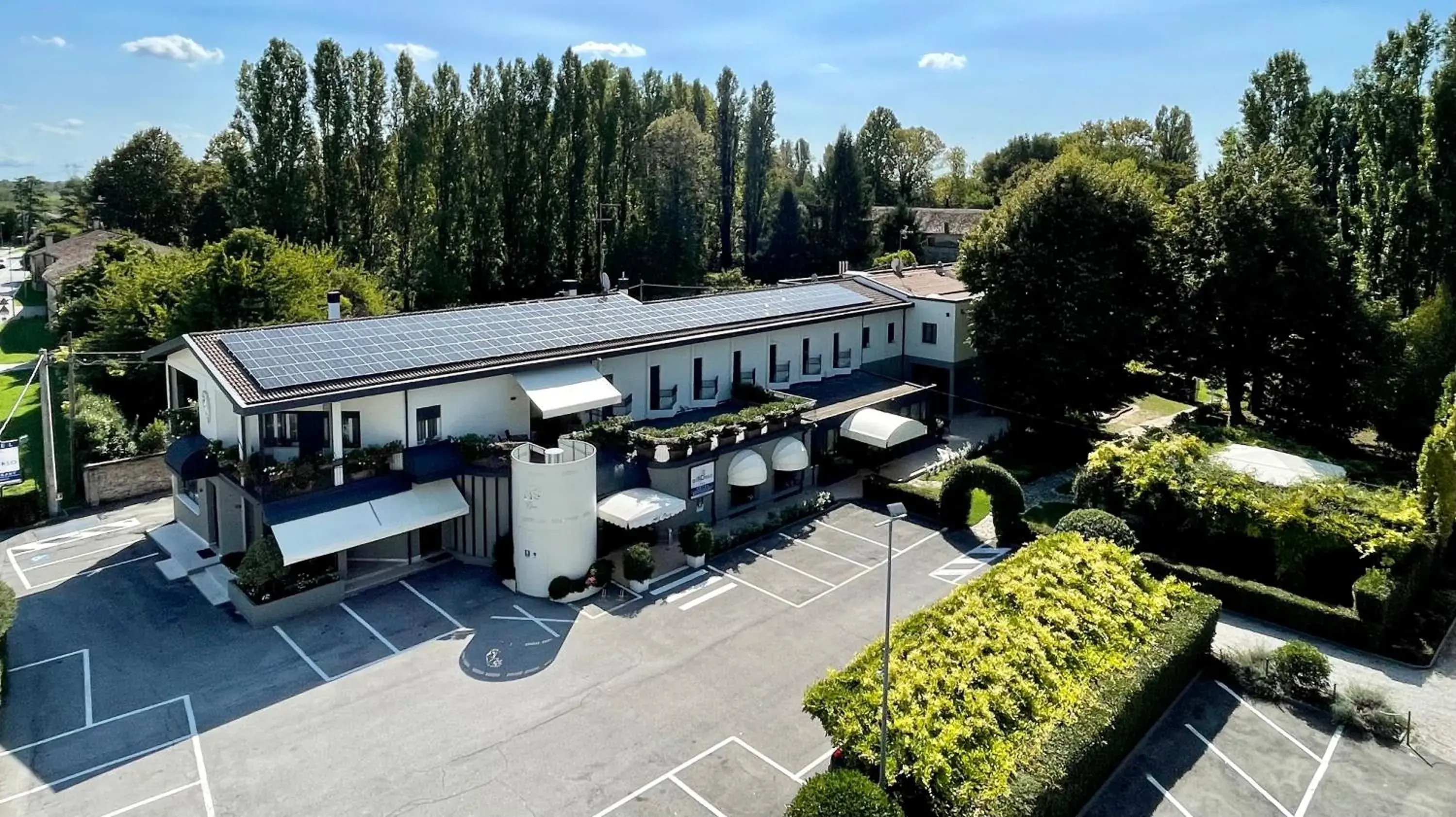 Property building, Bird's-eye View in Hotel all'Orso