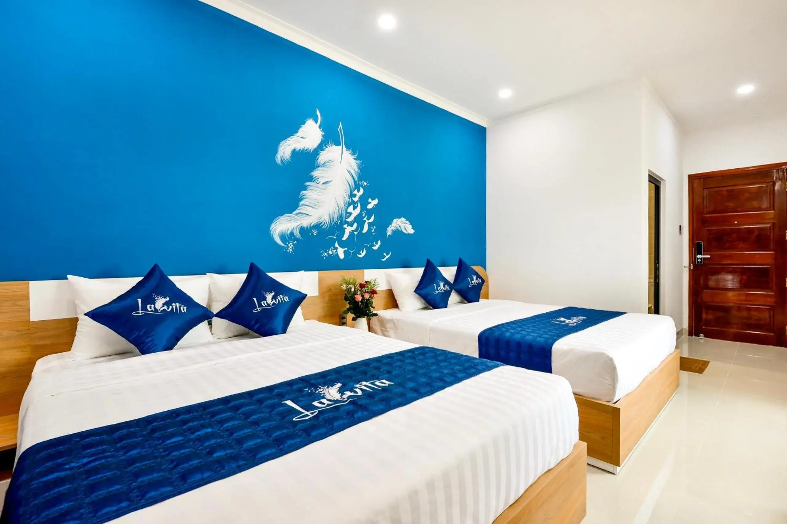Bed in La Vita Hotel