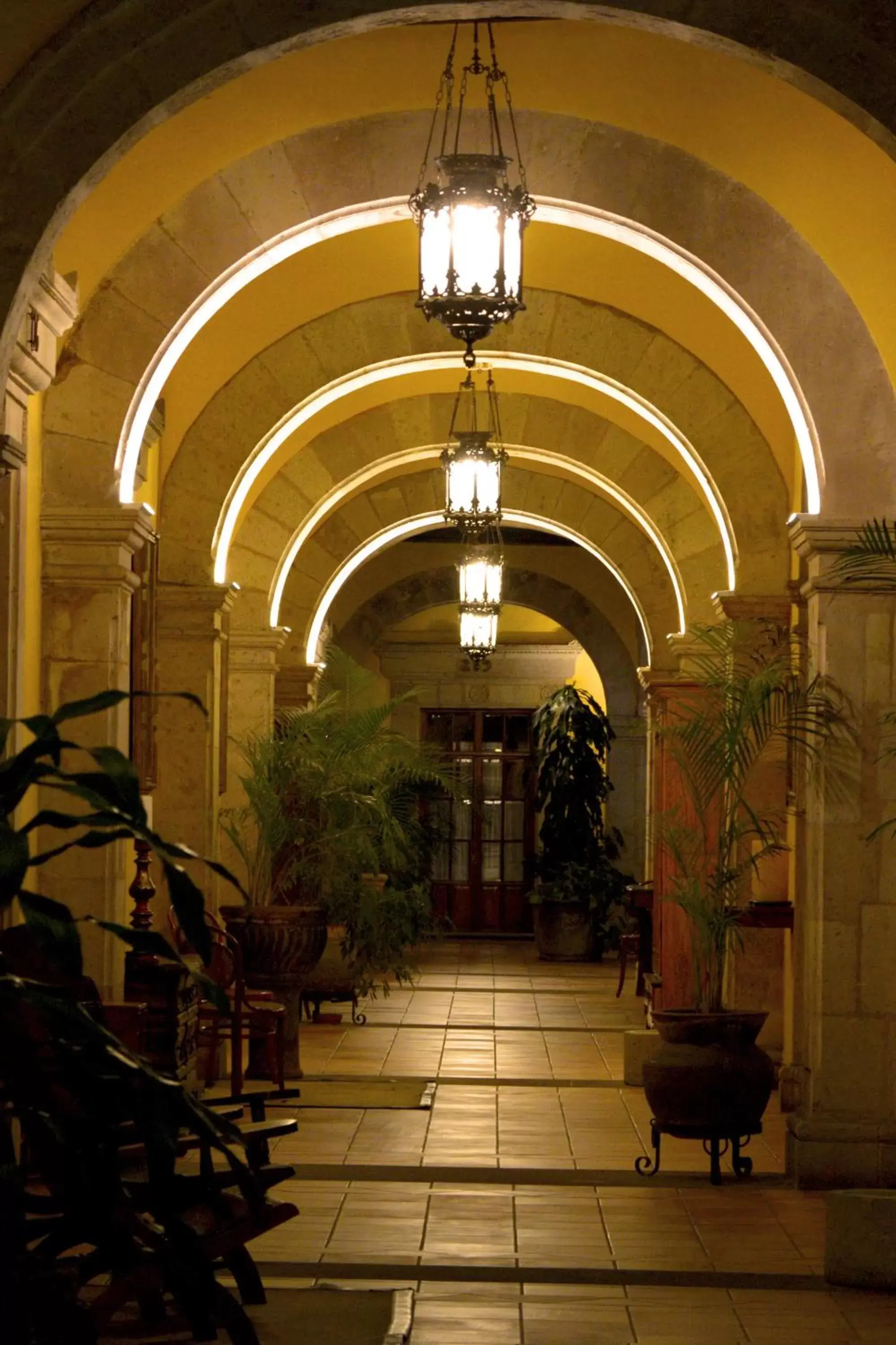 Patio in Hotel Los Juaninos