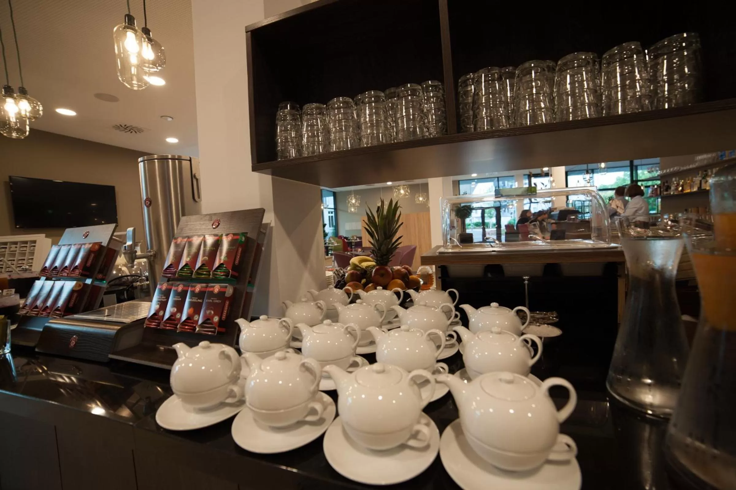 American breakfast in Best Western Hotel Tulln