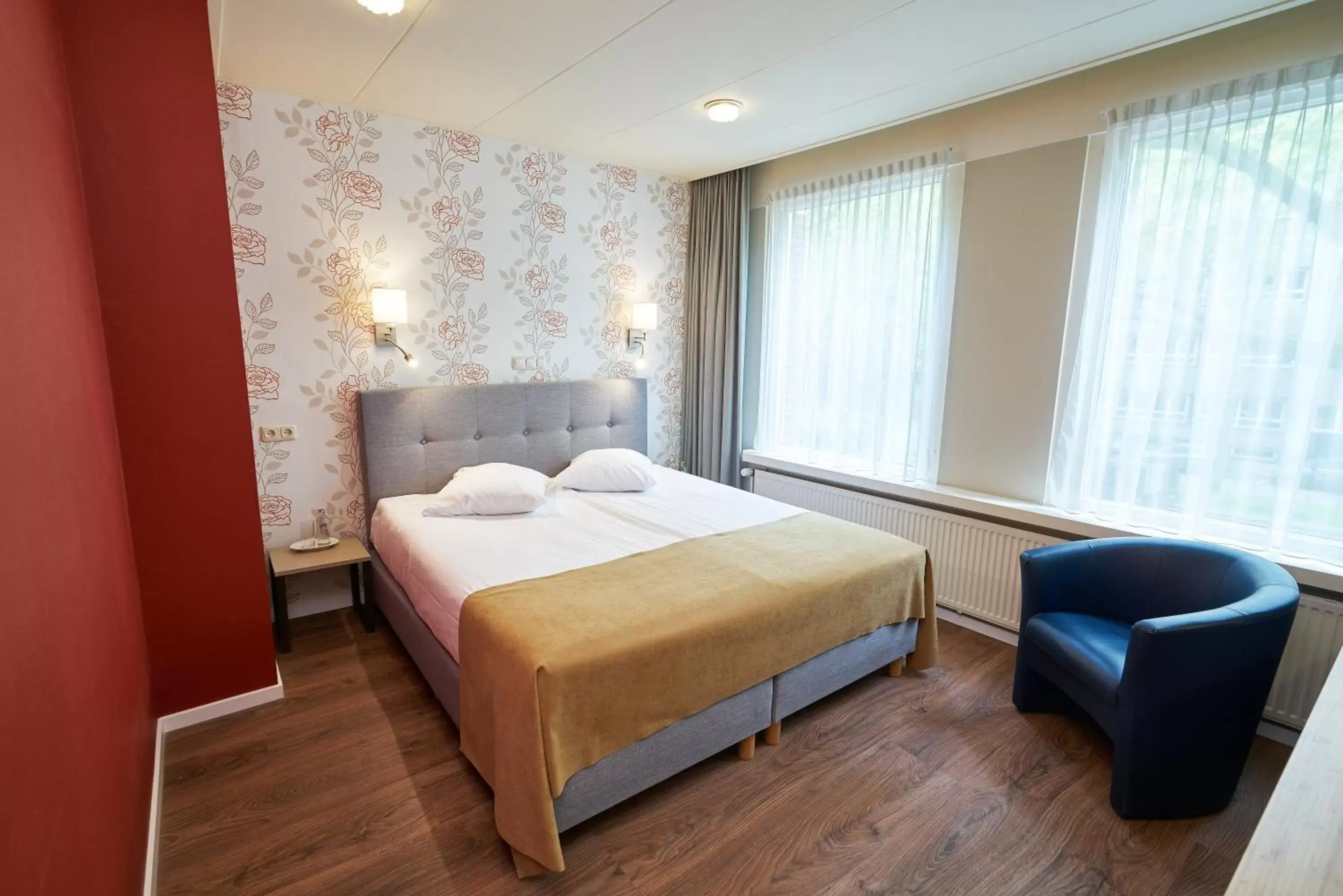 Bed in Hotel Van Walsum