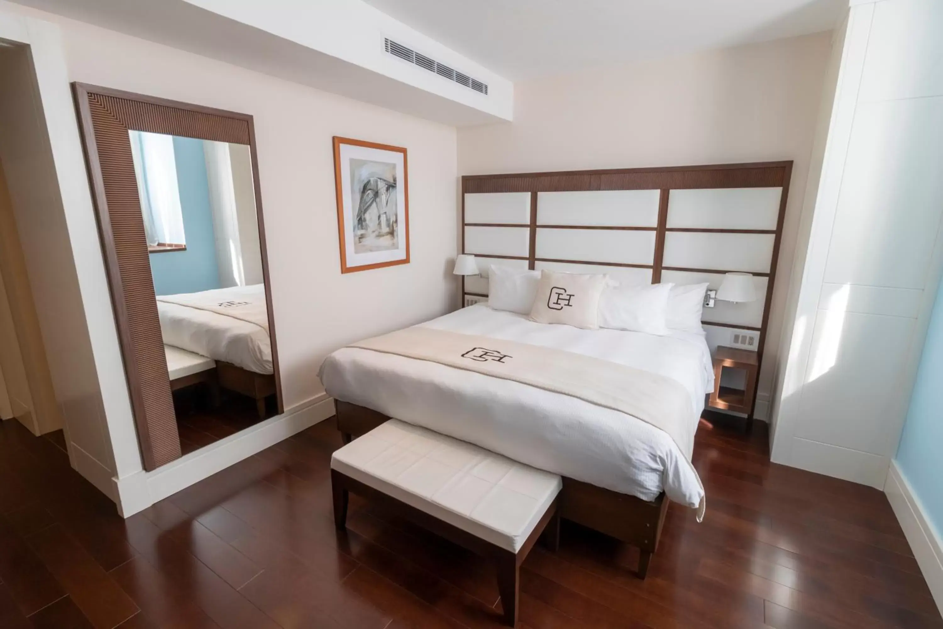 Bed in Central Hotel Panama Casco Viejo