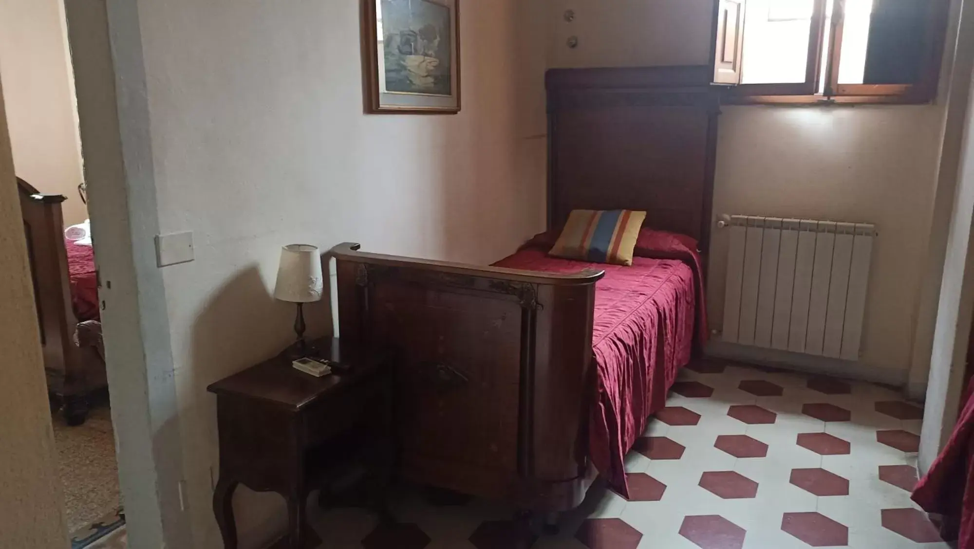 Bed, Seating Area in Relais Centro Storico