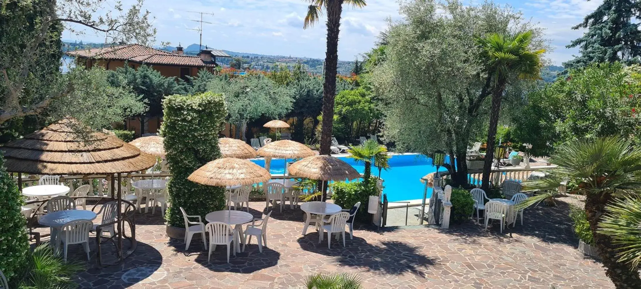 Swimming pool, Pool View in Park Hotel Ville Montefiori