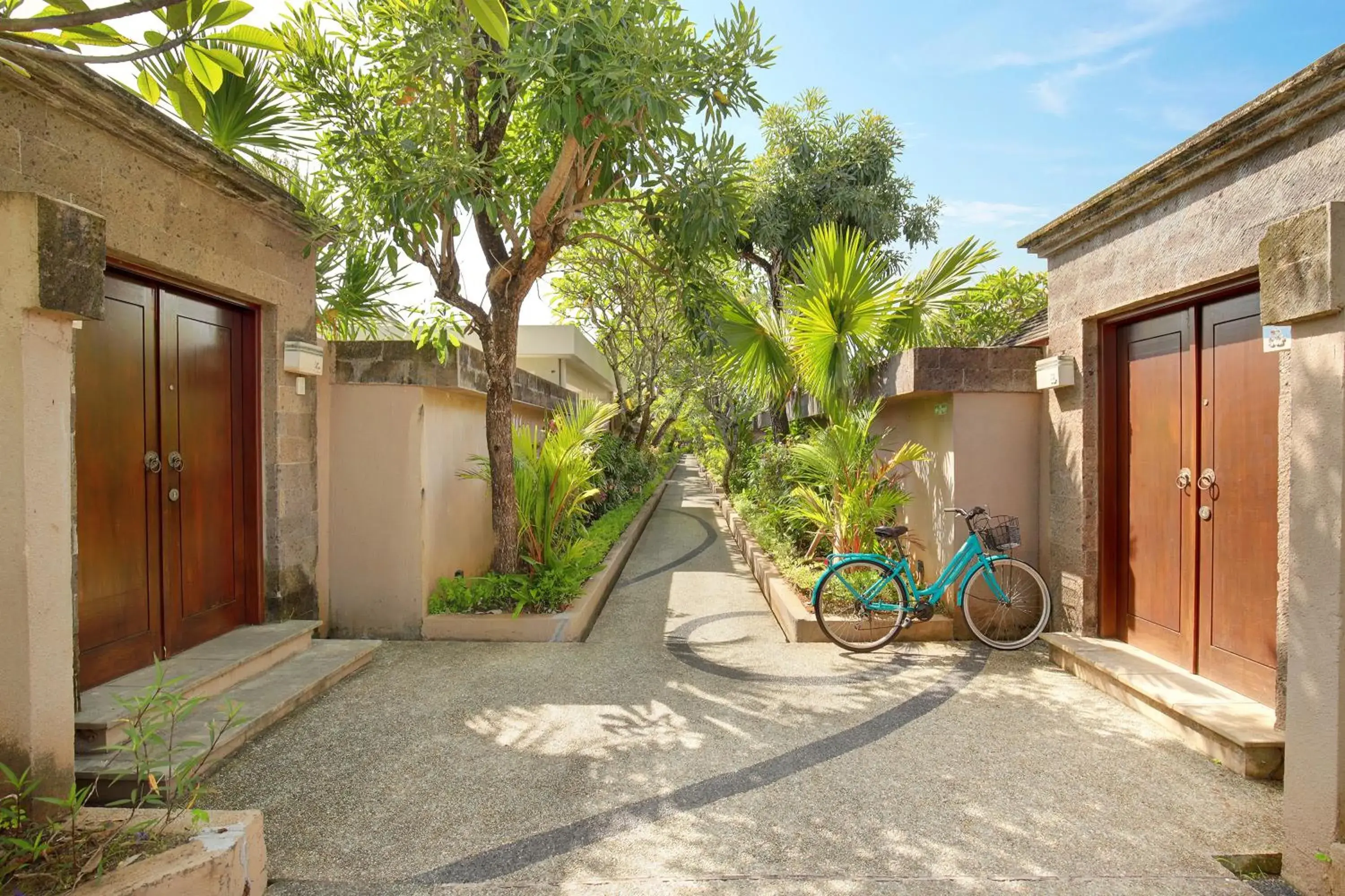 Garden view in Lumbini Luxury Villas and Spa Garden view in Lumbini Luxury Villas and Spa