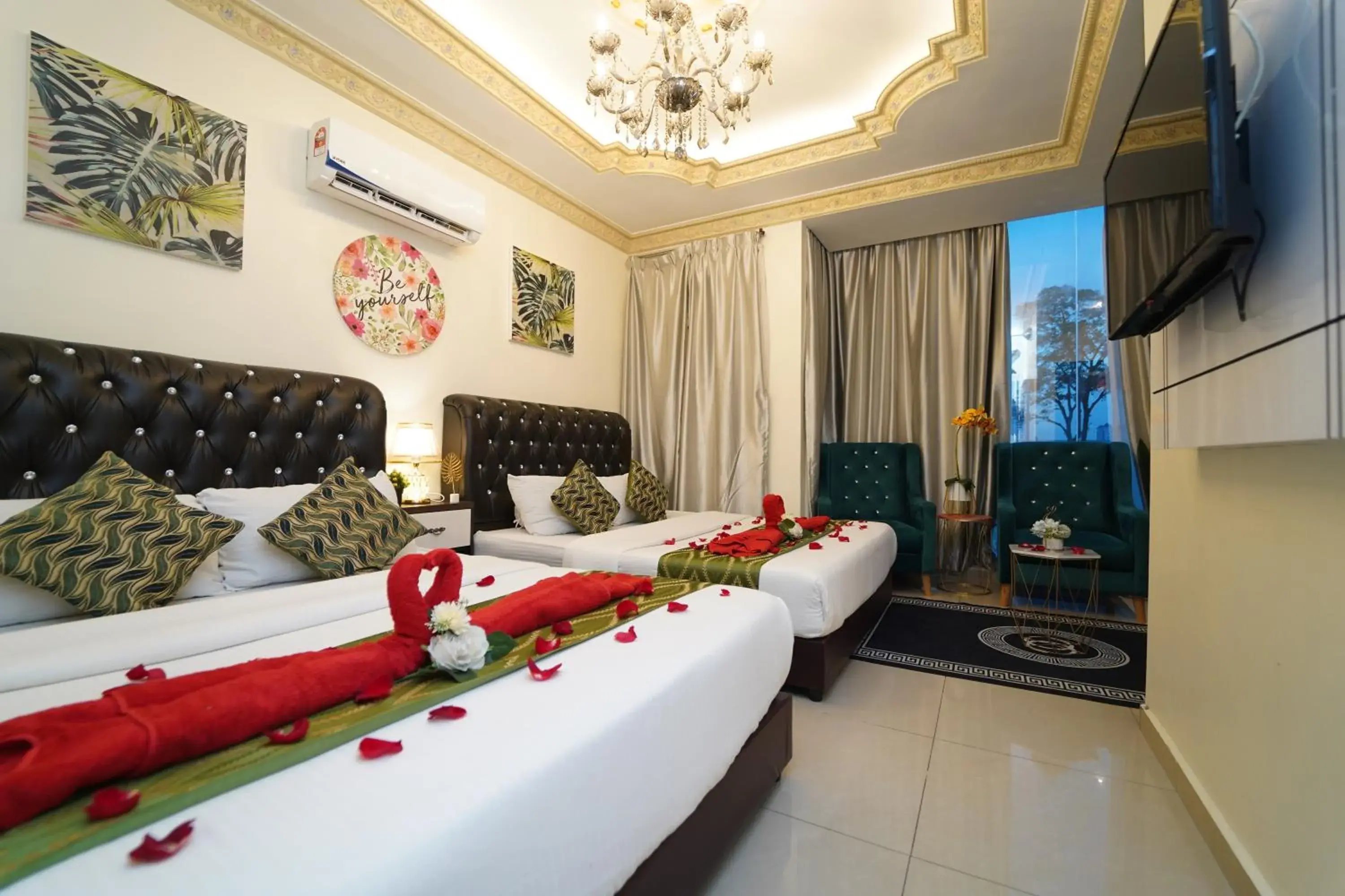 Bed in Ghazrin's Classic Hotel JB Bed in Ghazrin's Classic Hotel JB