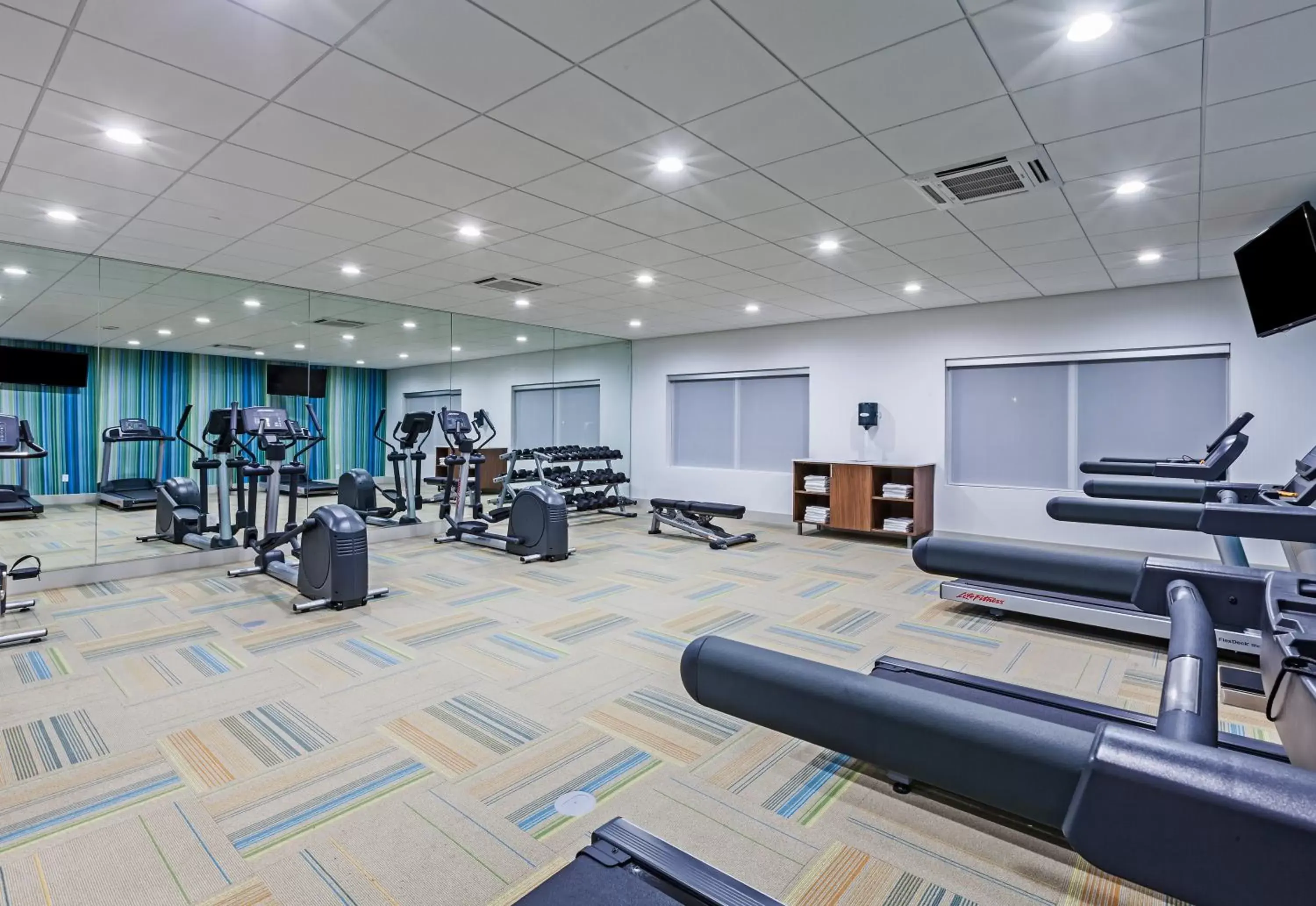 Fitness centre/facilities, Fitness Center/Facilities in Holiday Inn Express & Suites Tulsa West - Sand Springs, an IHG Hotel