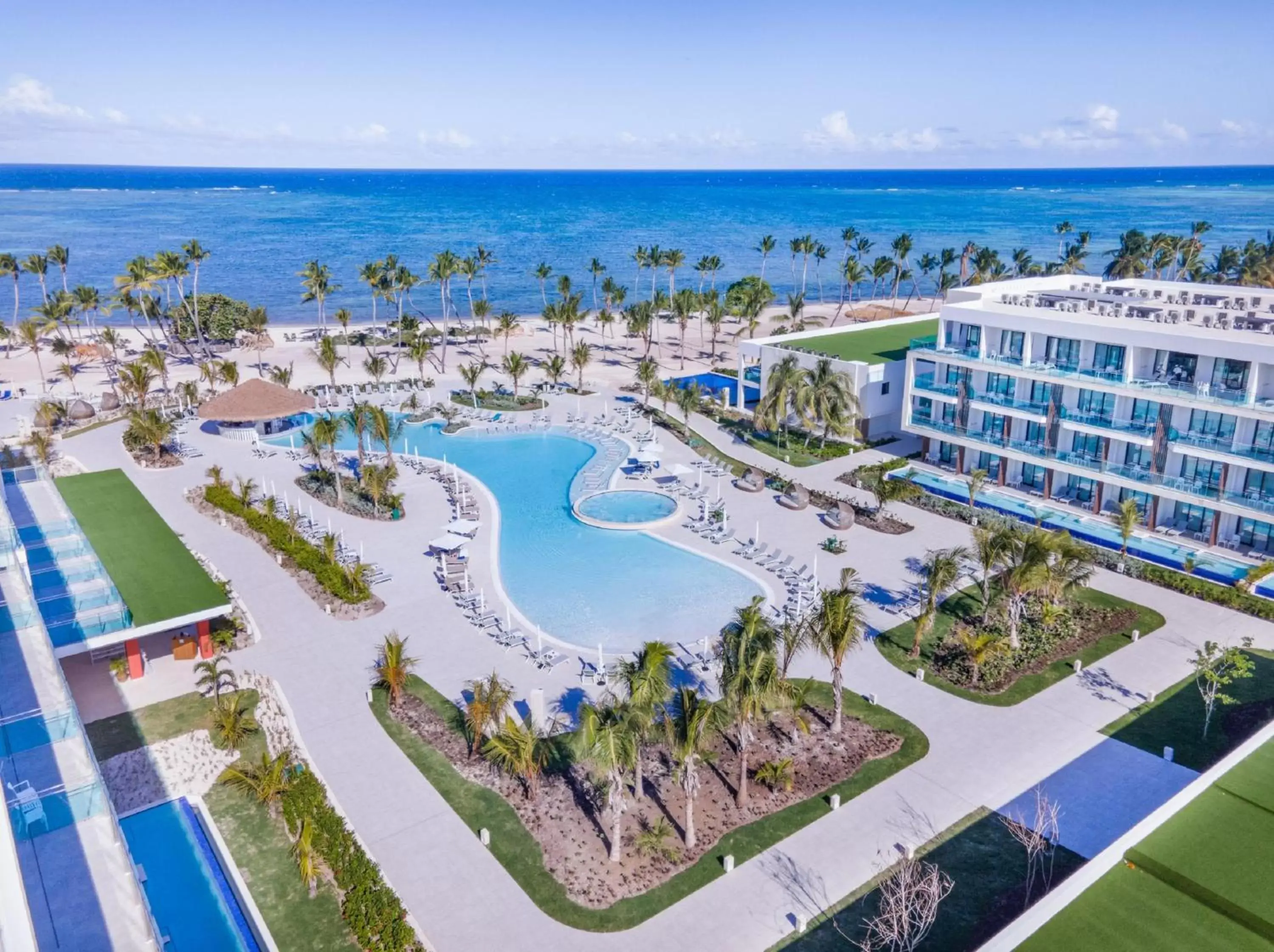 Swimming pool, Bird's-eye View in Serenade Punta Cana Beach & Spa Resort
