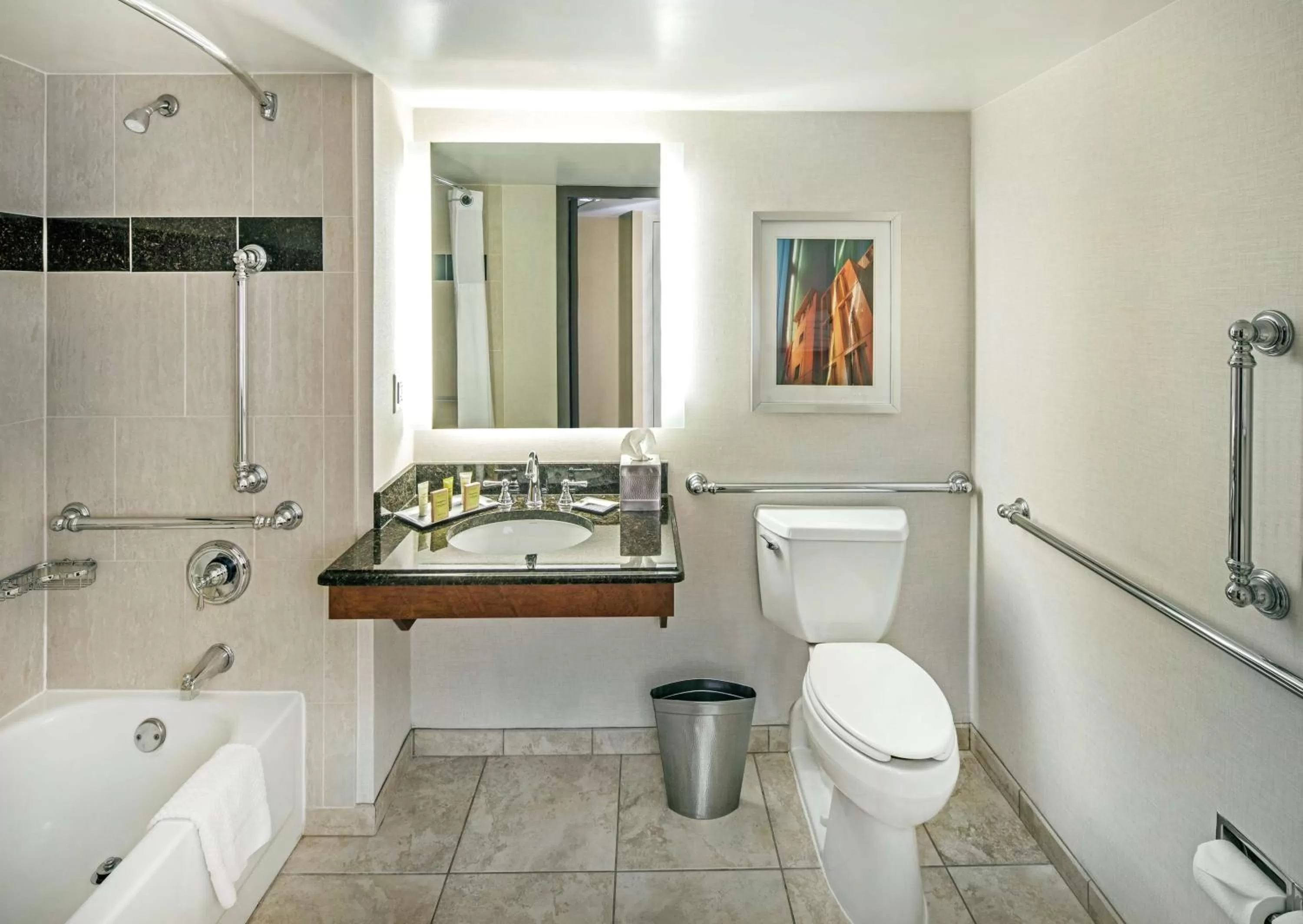 Bathroom in Hilton Minneapolis