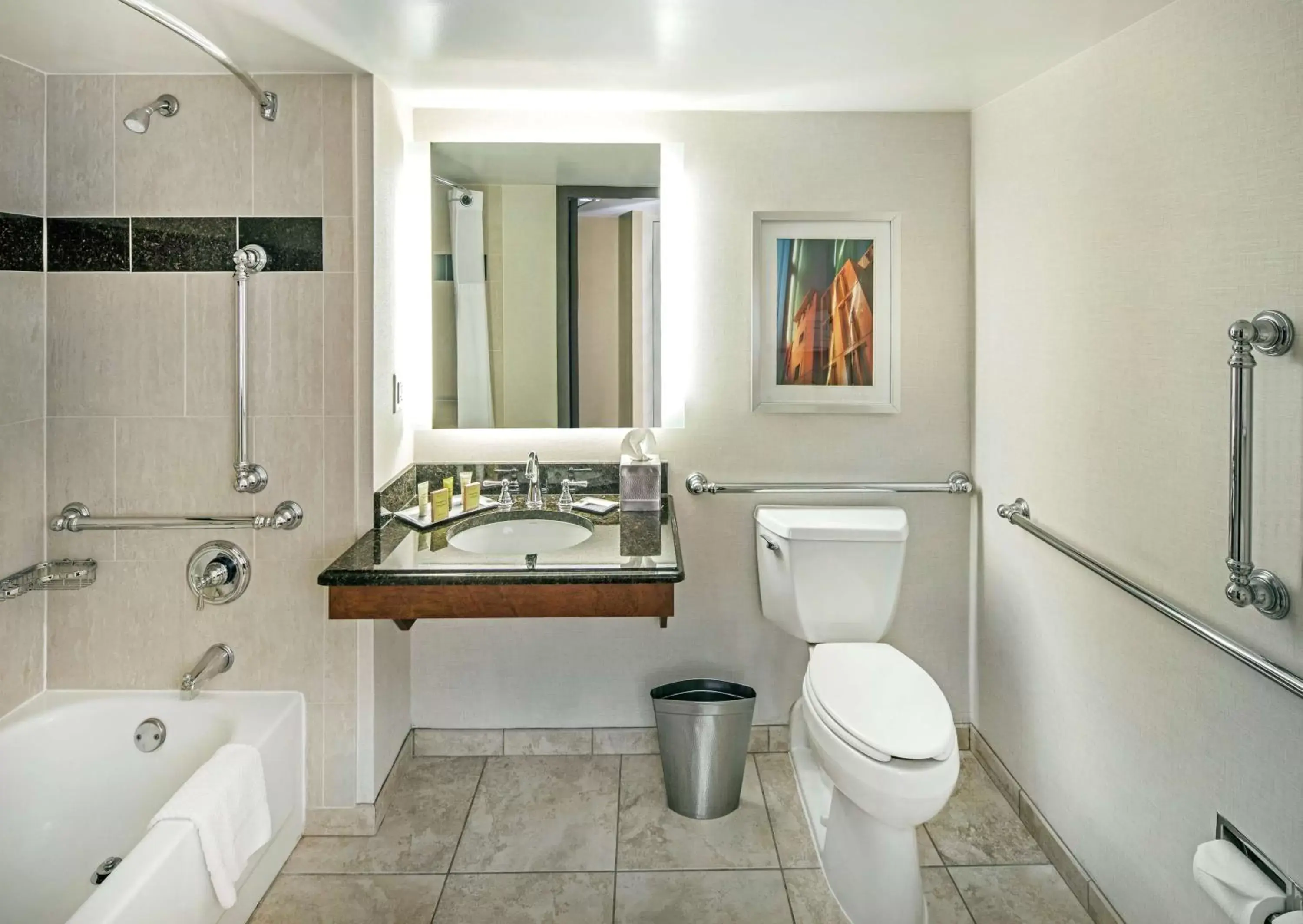 Bathroom in Hilton Minneapolis Bathroom in Hilton Minneapolis