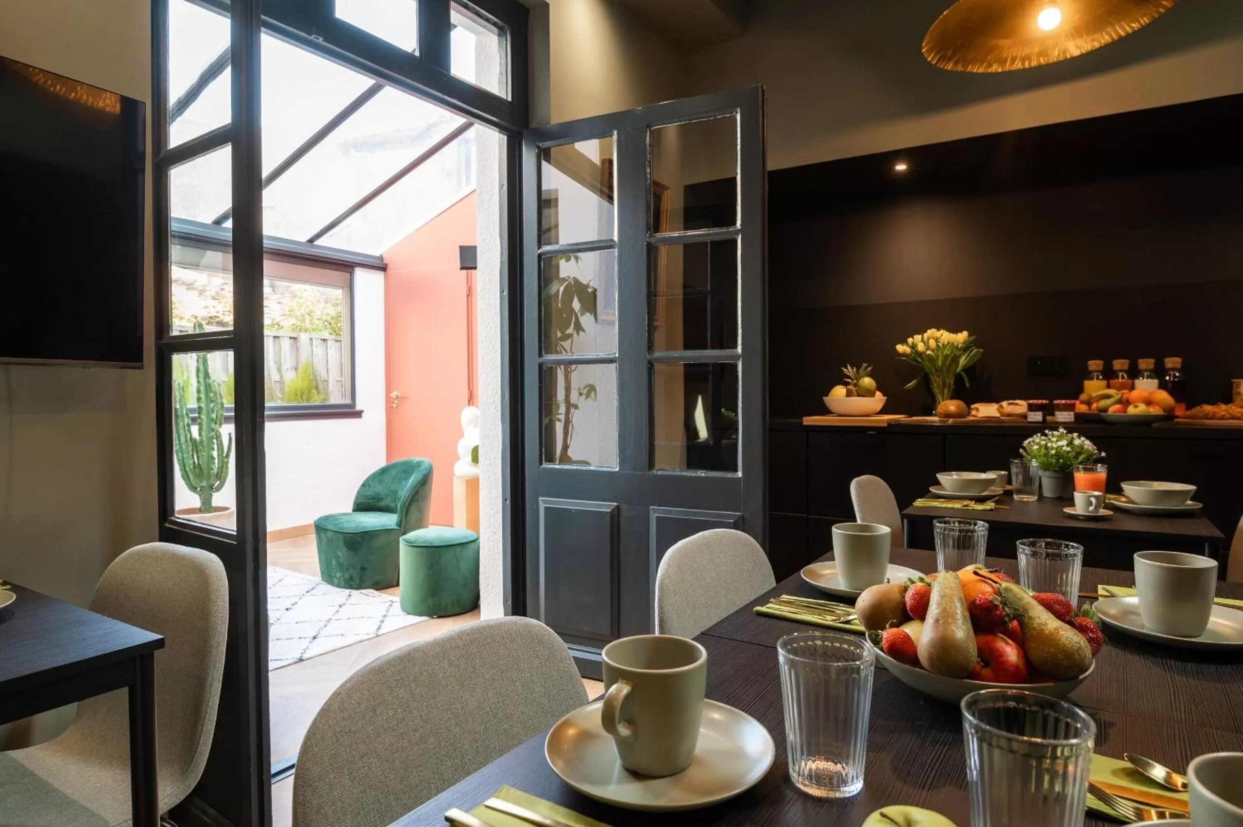 Dining area in La Maison de Jean by Maison Bacou