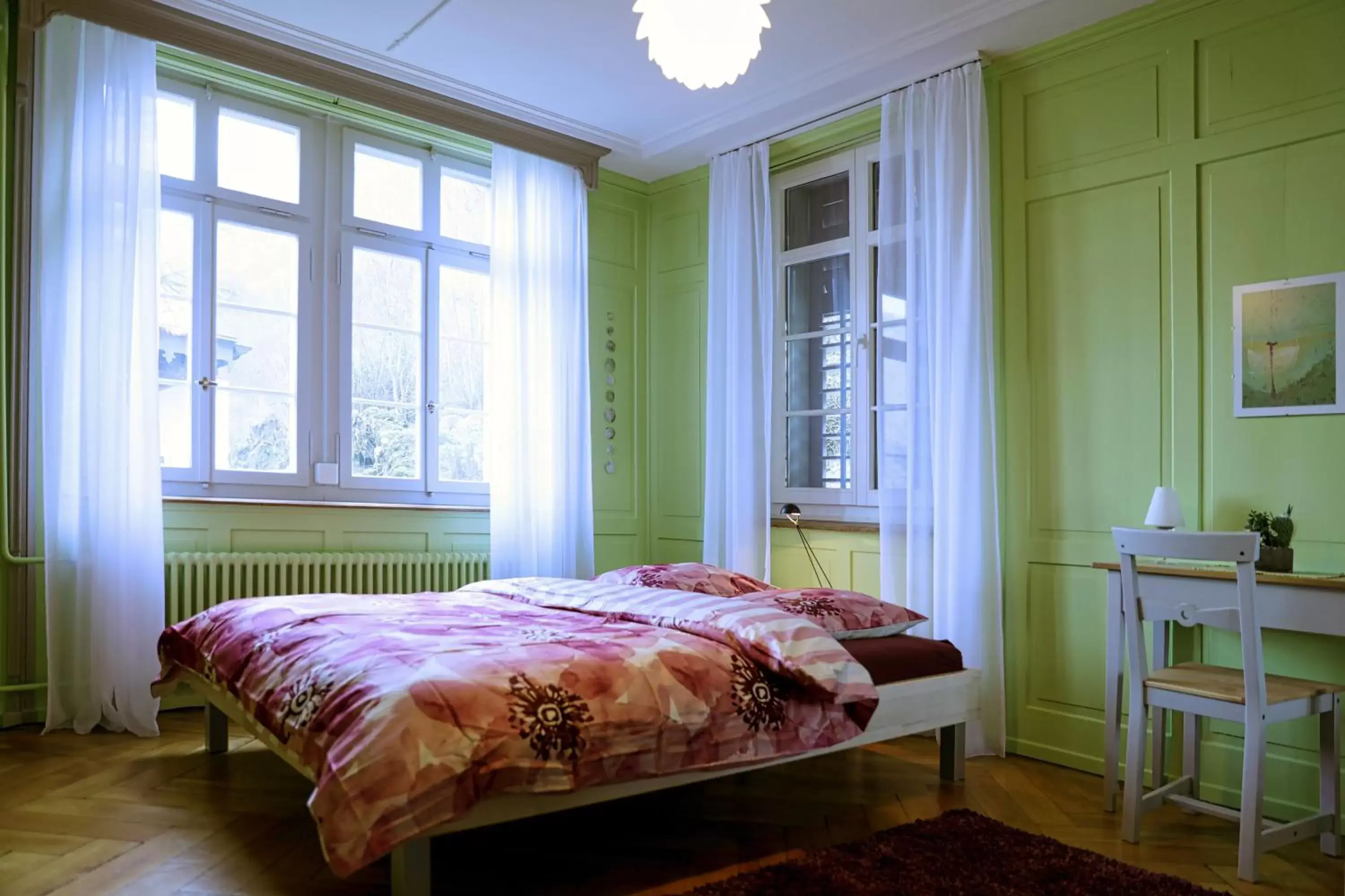 Bed in BnB Elsenerhaus
