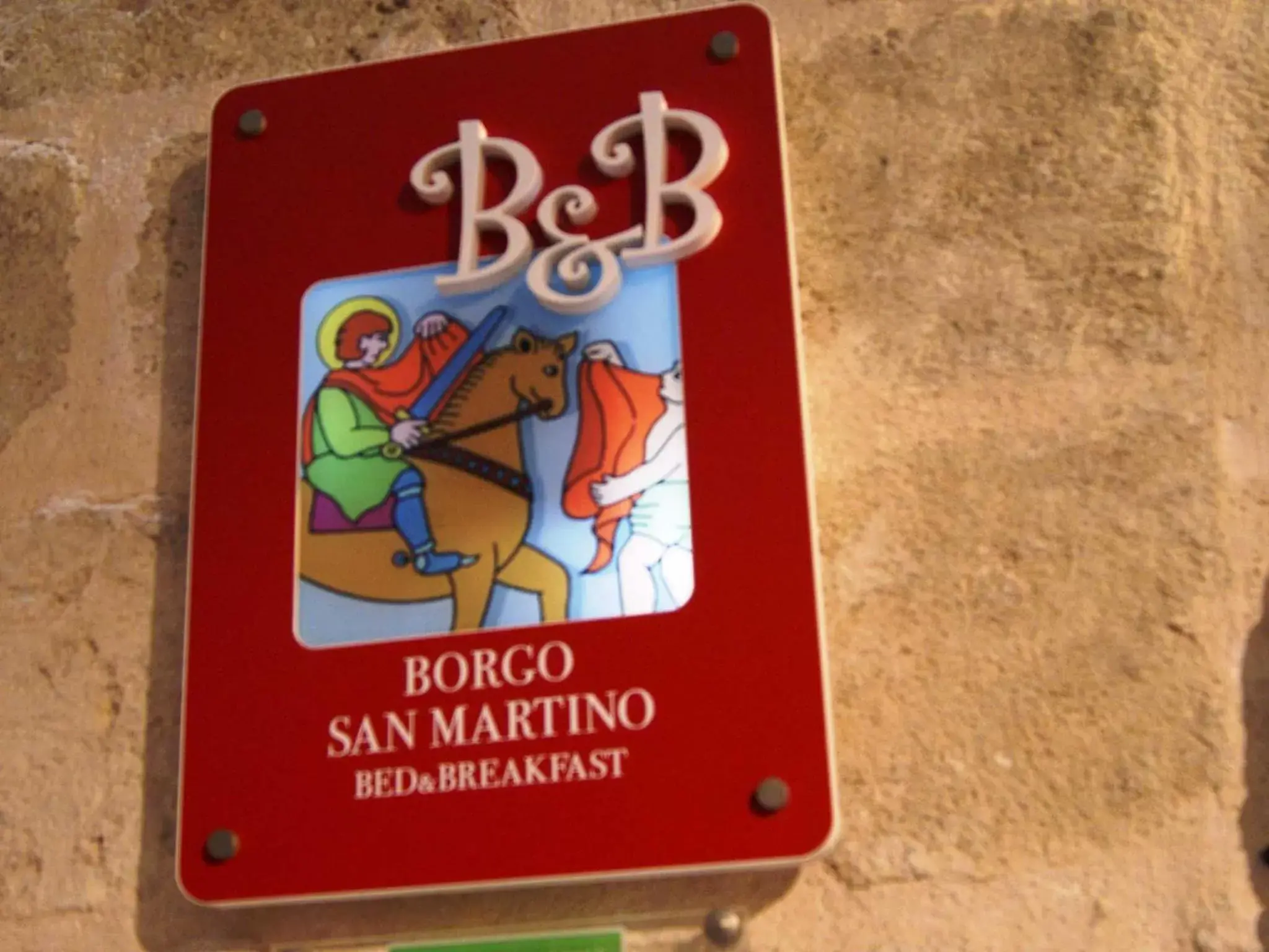 Property logo or sign in B&B Borgo San Martino