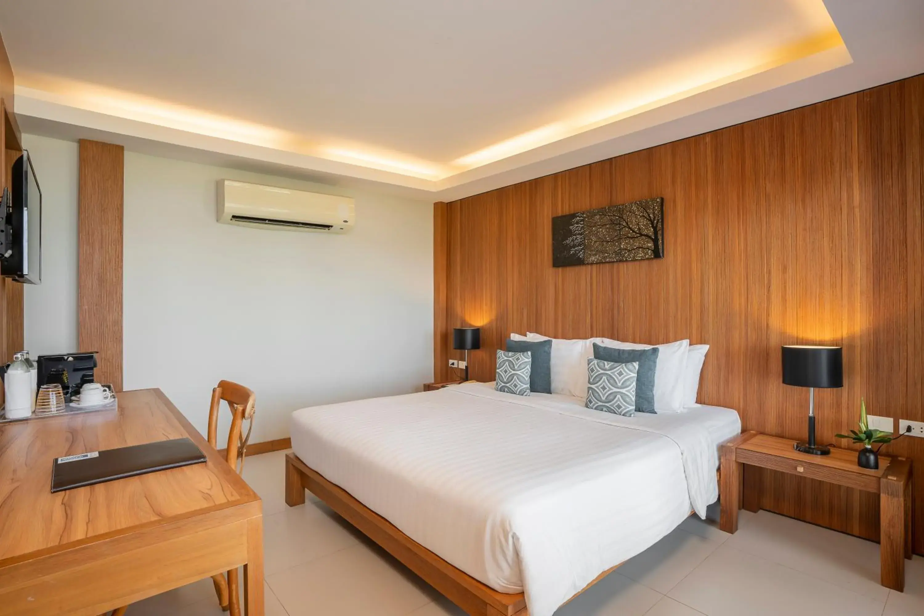 Bedroom, Bed in Synergy Samui