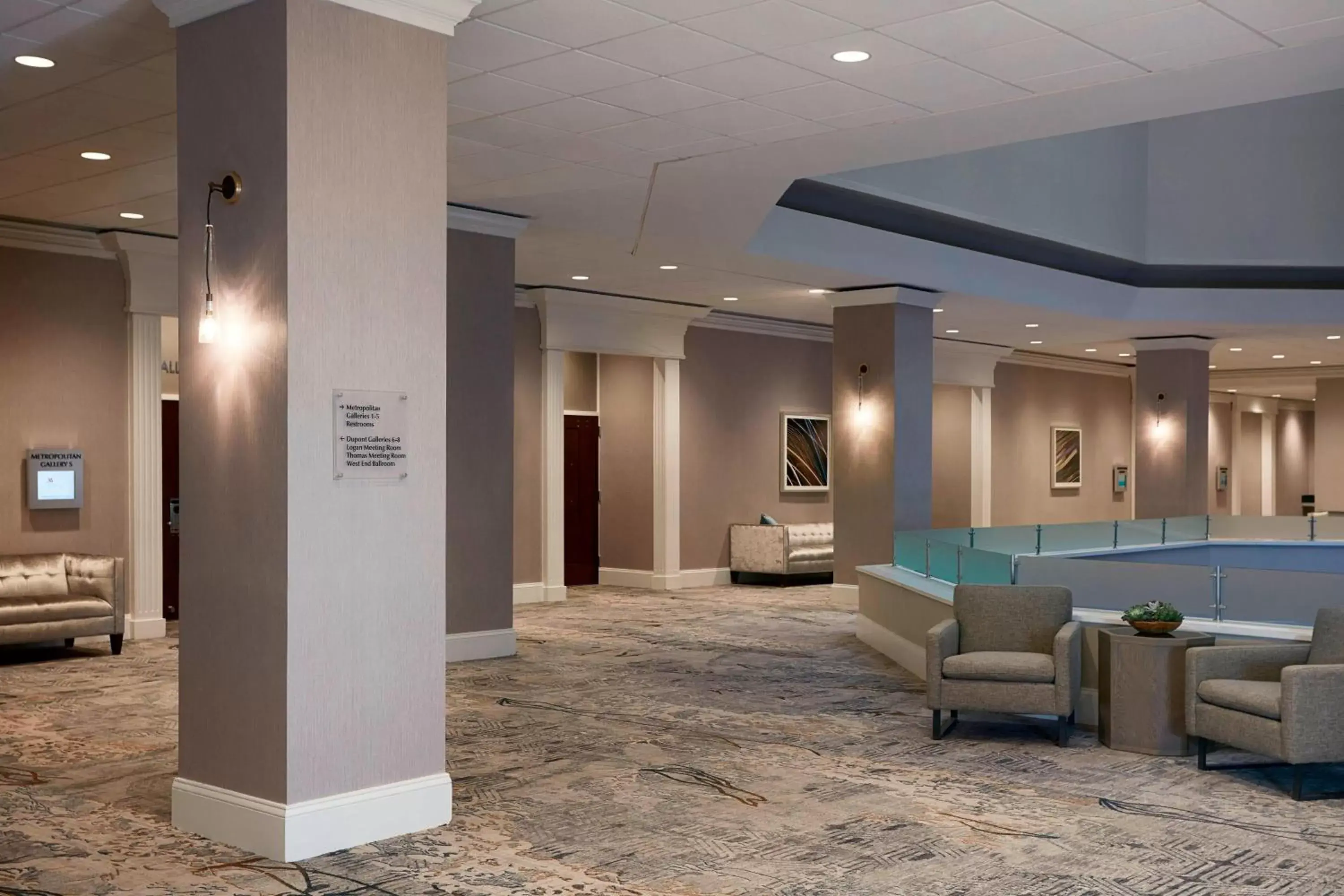 Meeting/conference room, Lobby/Reception in Washington Marriott Georgetown