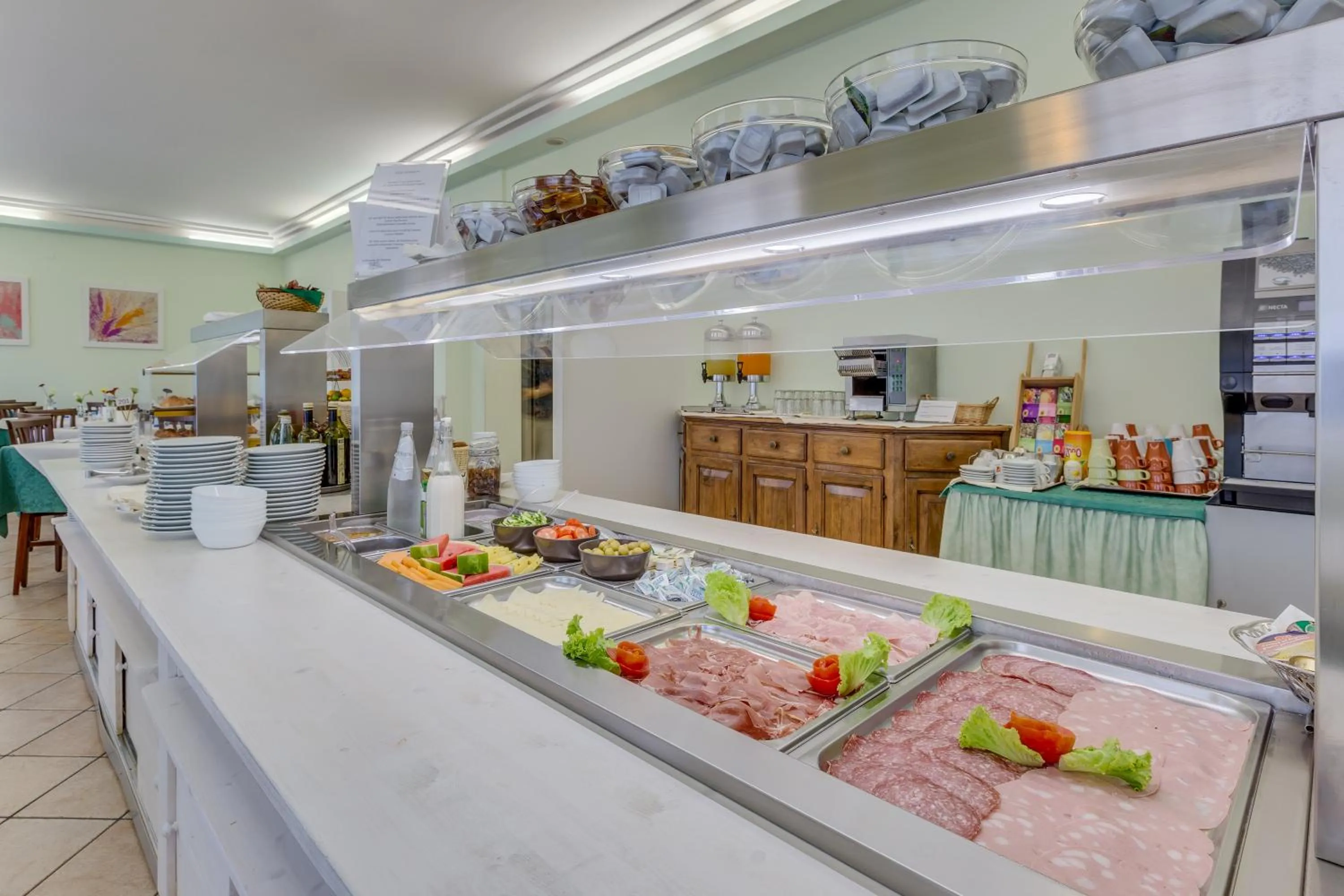 Buffet breakfast in Hotel Austria