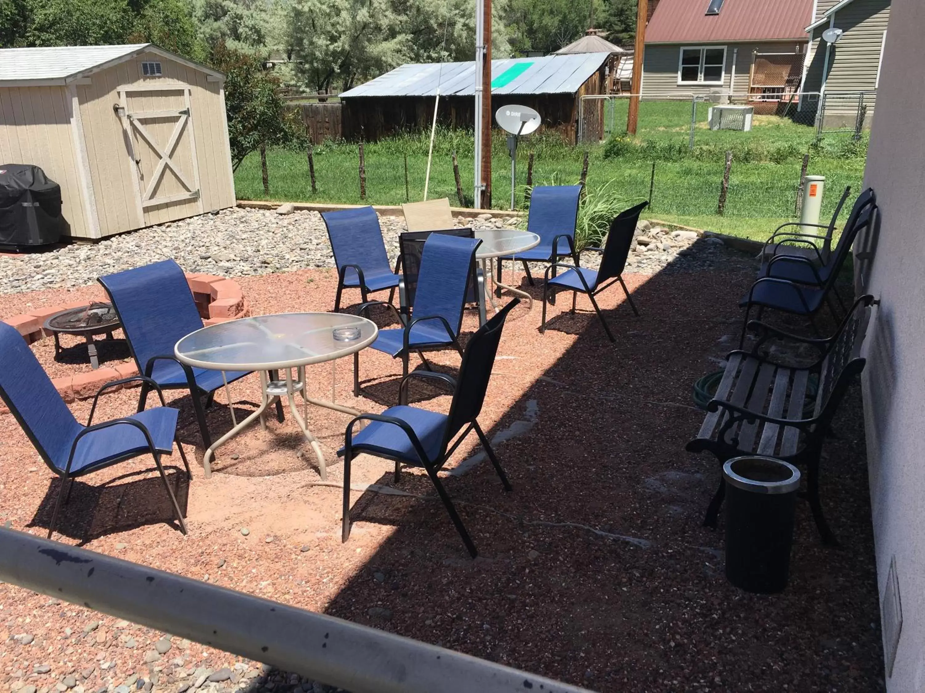 Patio in Stay Wise Inn Cedaredge