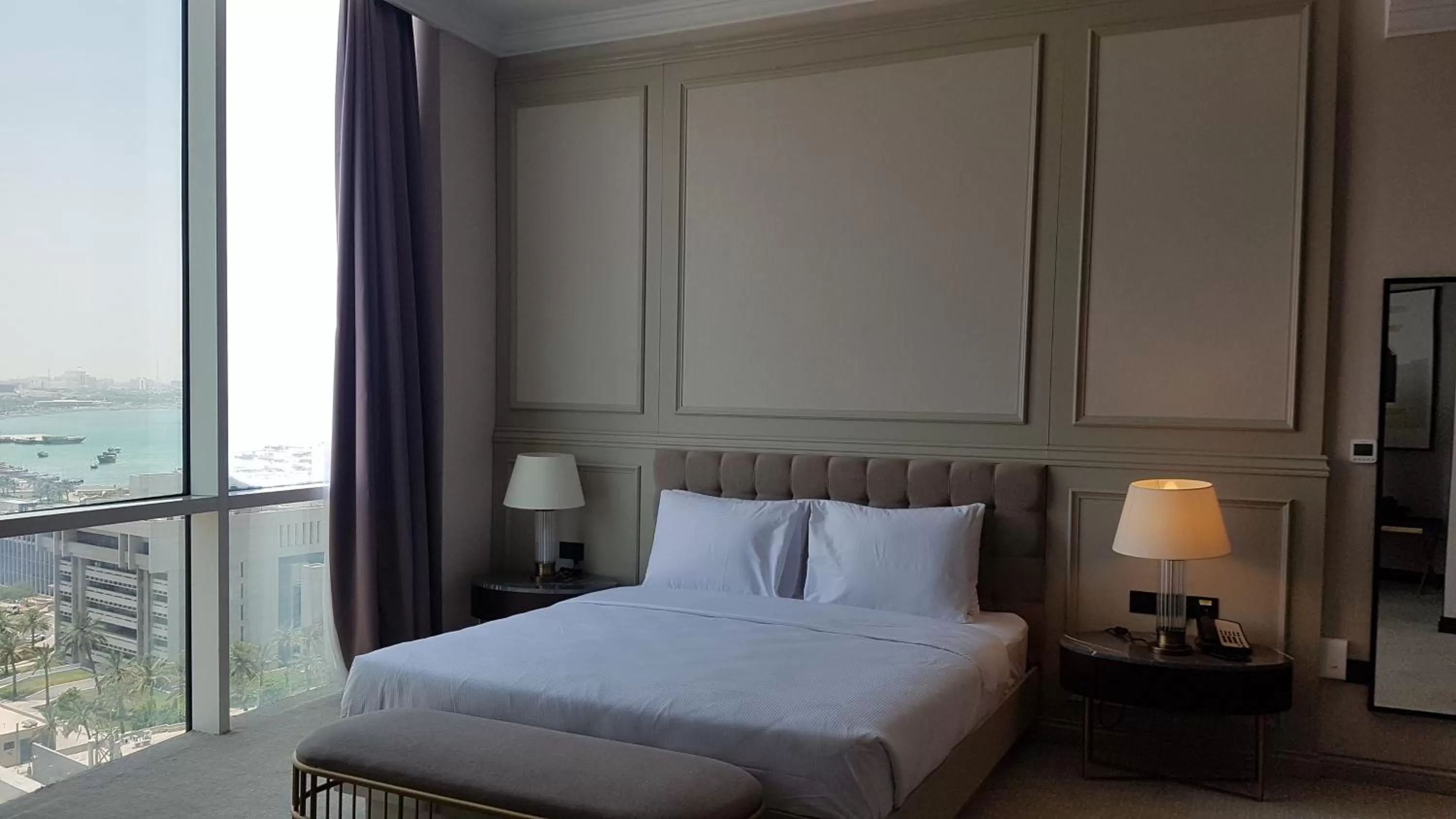 Bed in Horizon Manor Hotel