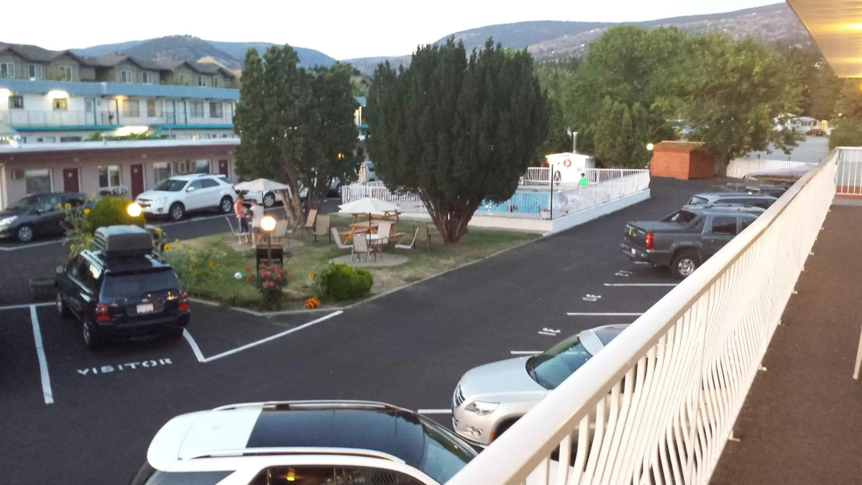 Balcony/Terrace in Swiss Sunset Inn