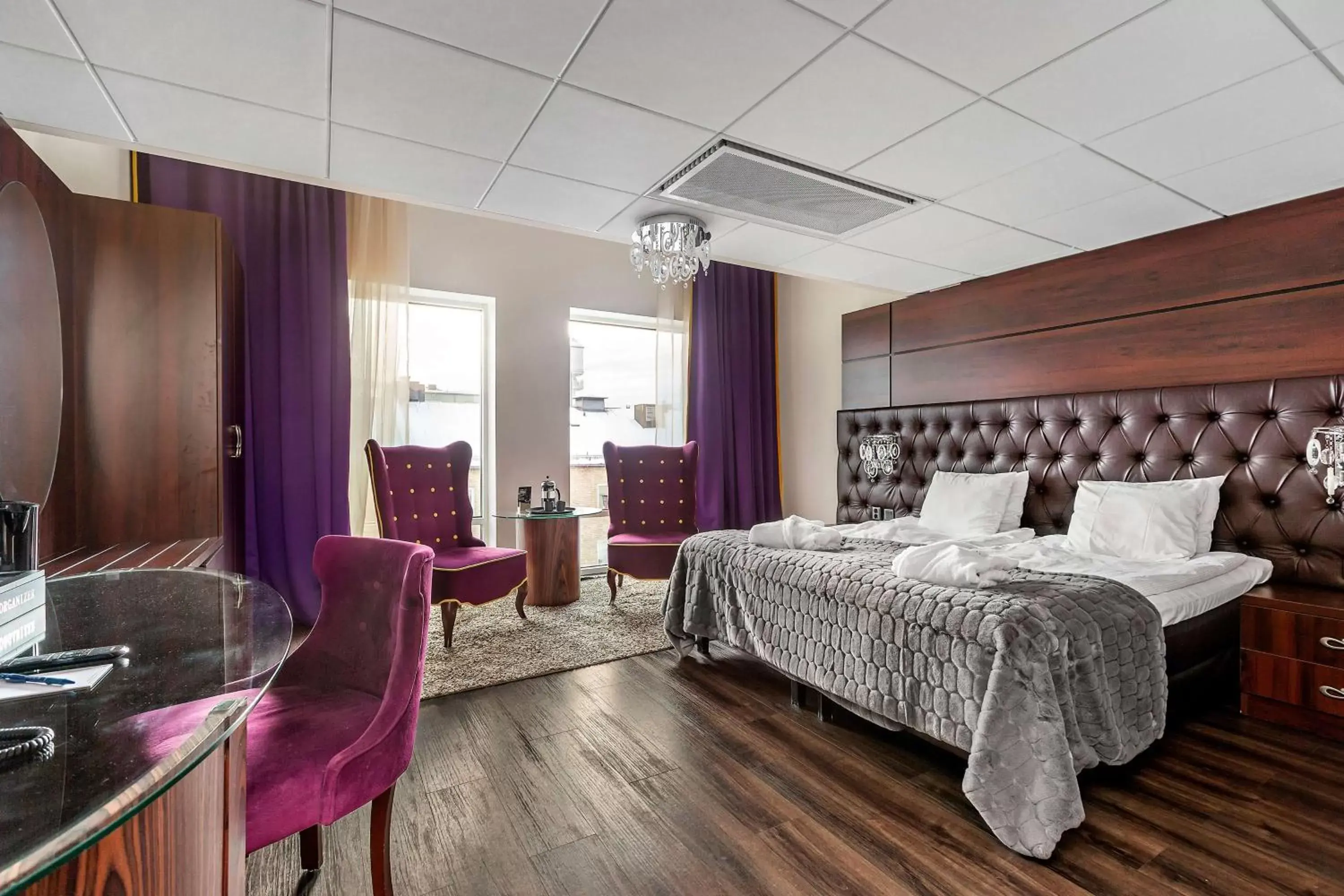Bedroom, Bed in Best Western Plus Savoy Lulea Bedroom, Bed in Best Western Plus Savoy Lulea