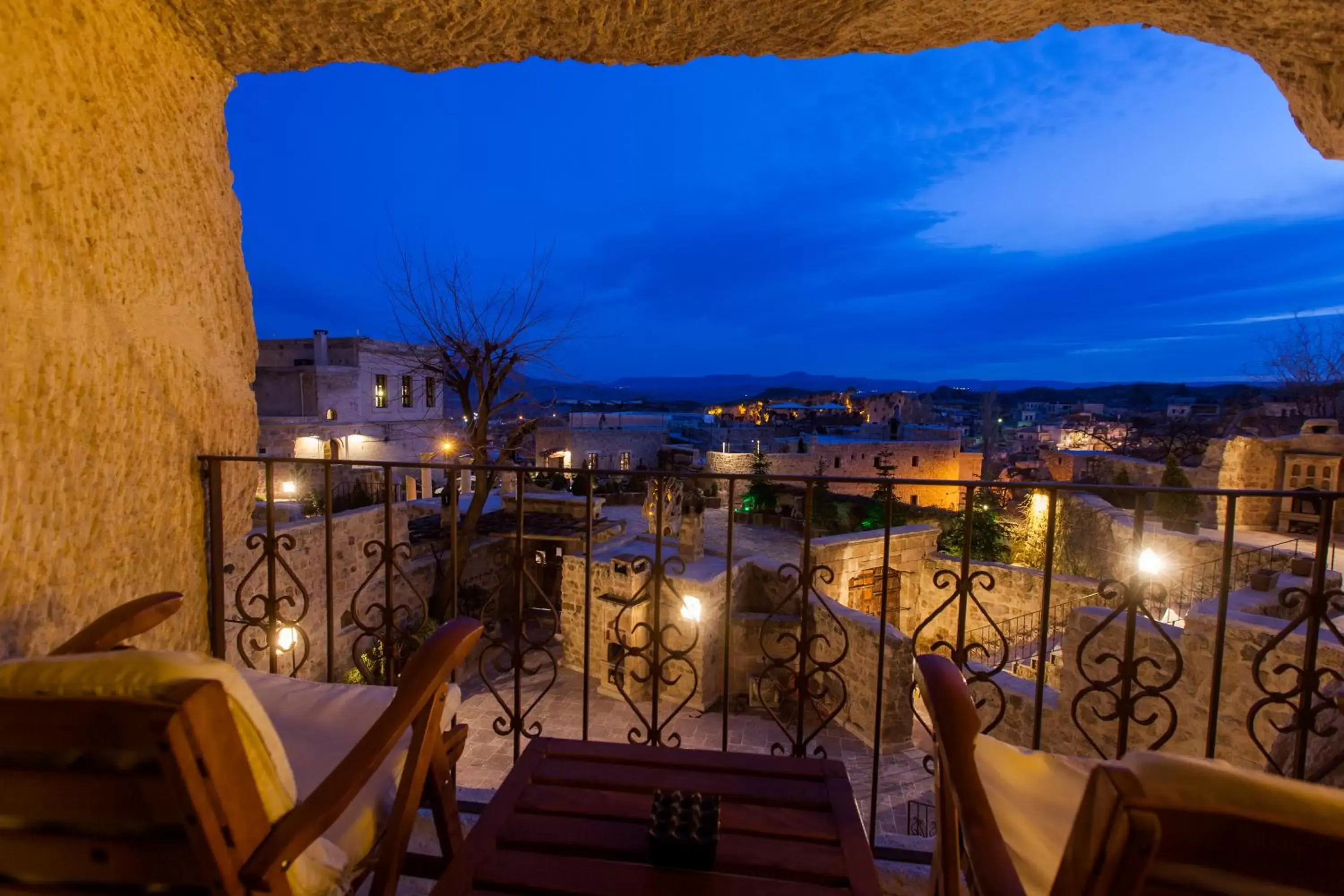 Balcony/Terrace in Yunak Evleri Cappadocia