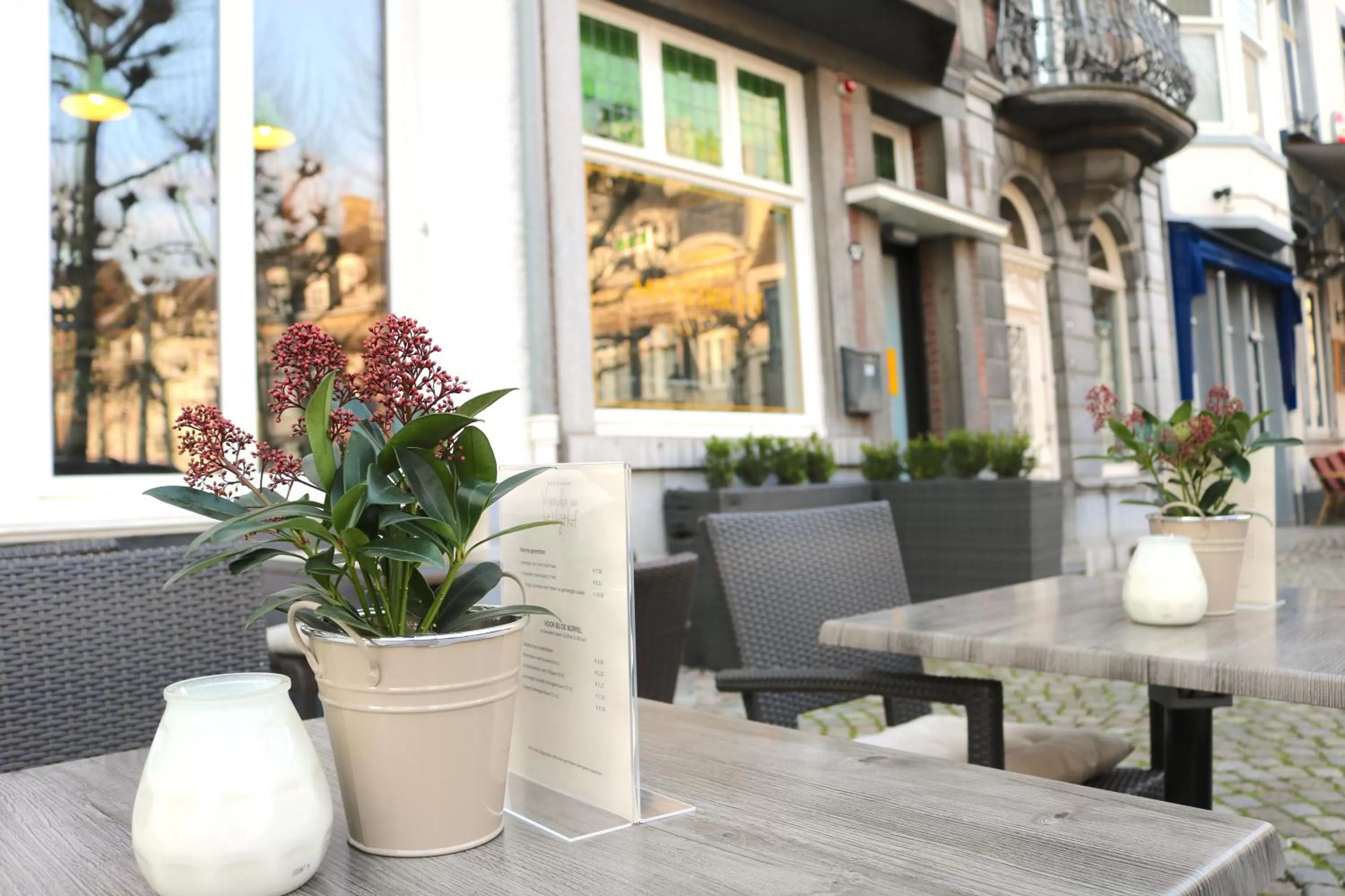 Restaurant/places to eat in Saillant Hotel Maastricht City Centre - Auping Hotel Partner