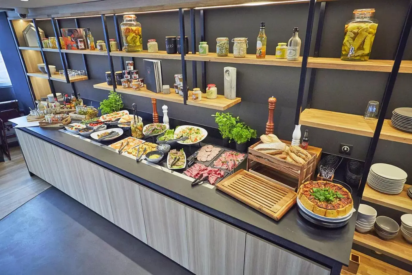 Food close-up in Campanile Le Bourget – Airport