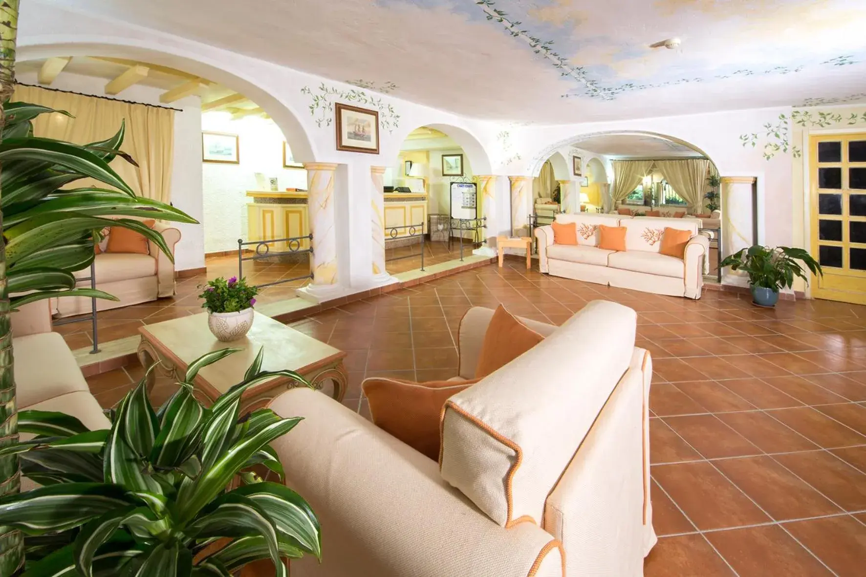 Lobby or reception in Colonna Beach Hotel Marinella Lobby or reception in Colonna Beach Hotel Marinella