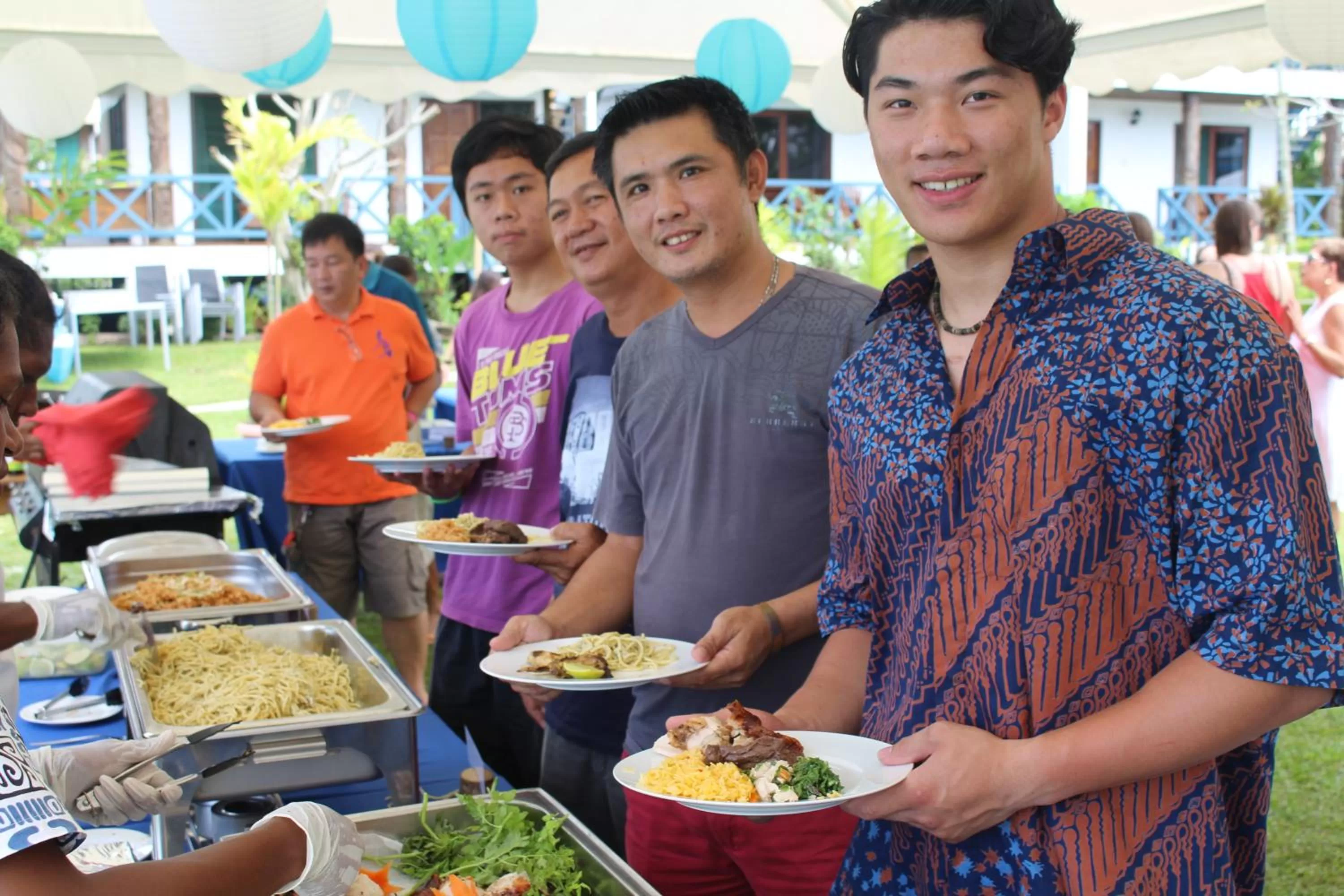 People in Rapopo Plantation Resort