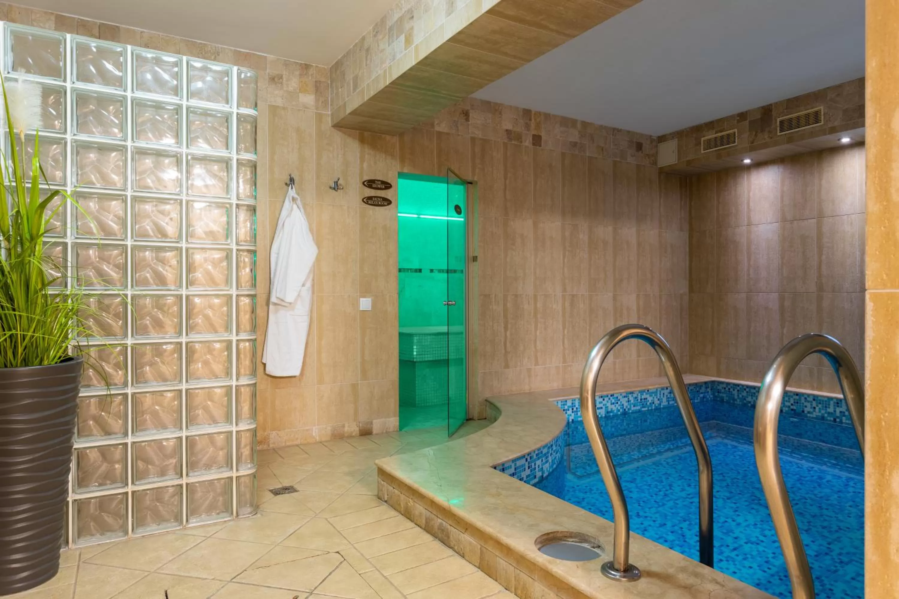 Steam room in Tulip Residence & Spa Hotel