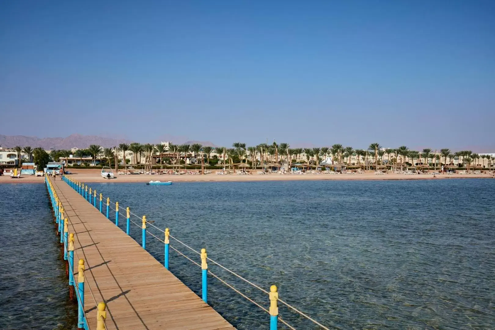 Beach in Coral Sea Waterworld Sharm El Sheikh