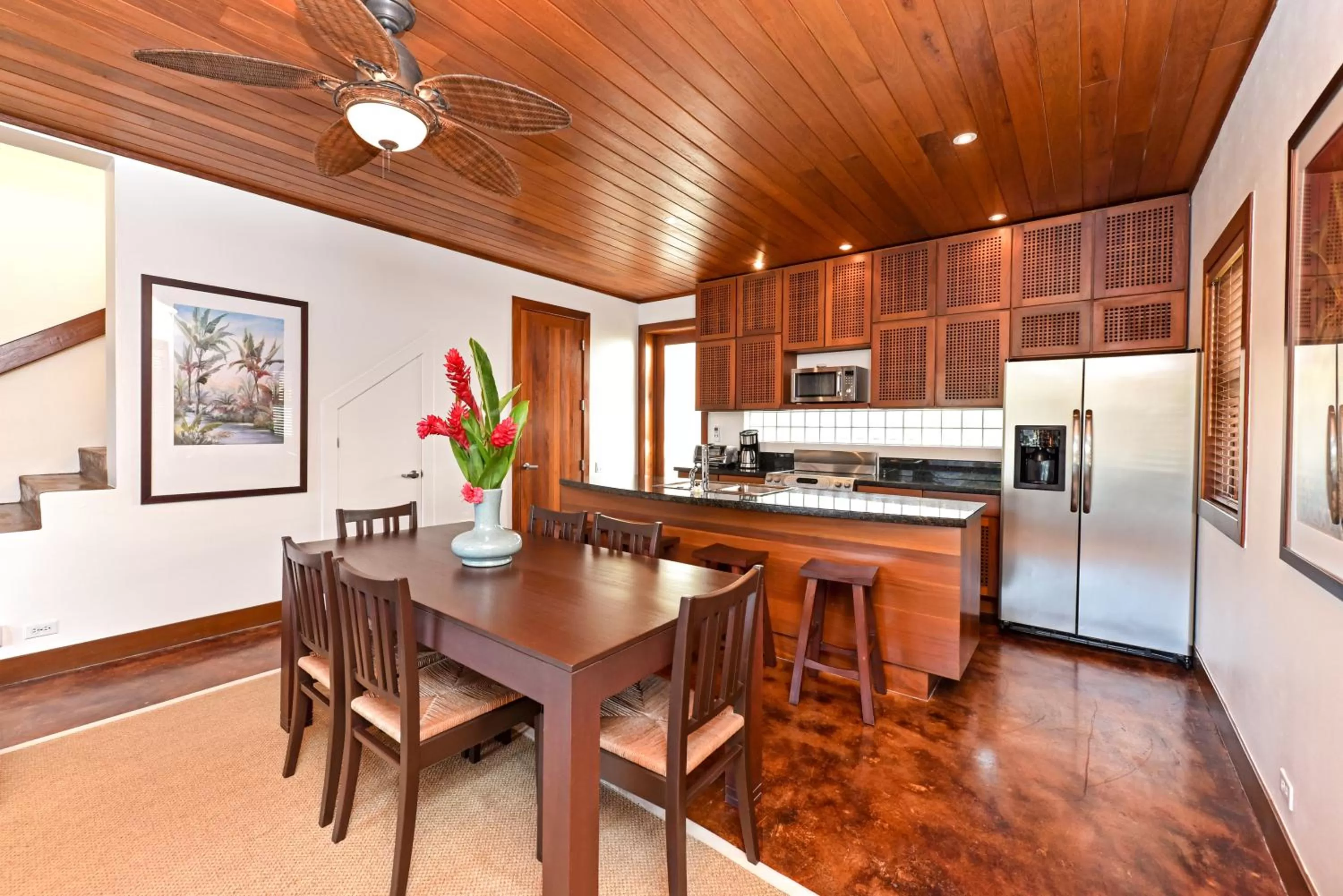 Kitchen or kitchenette in Victoria House Resort & Spa