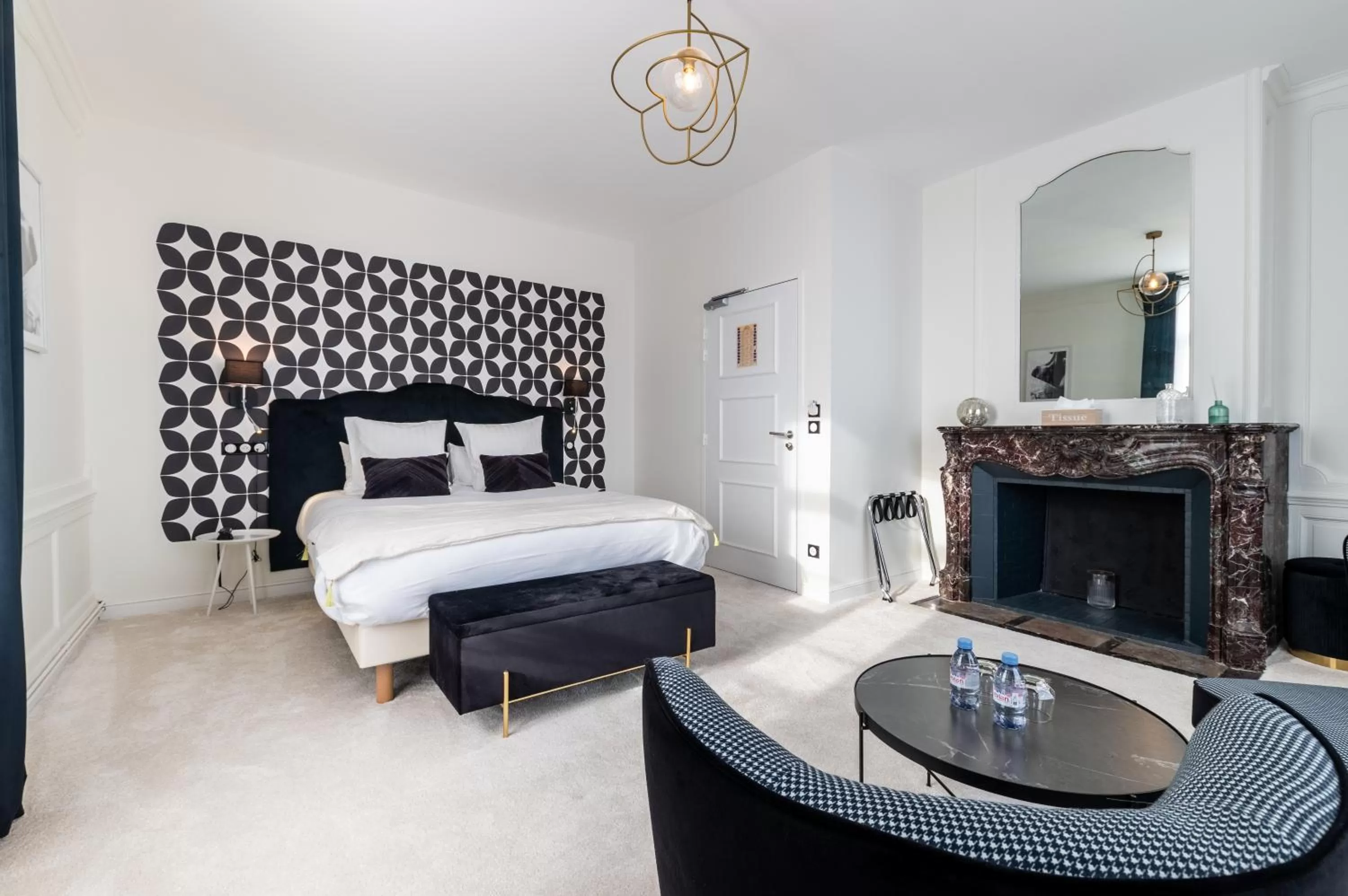 Shower in Hôtel Échappée en Baie - Parking privé gratuit