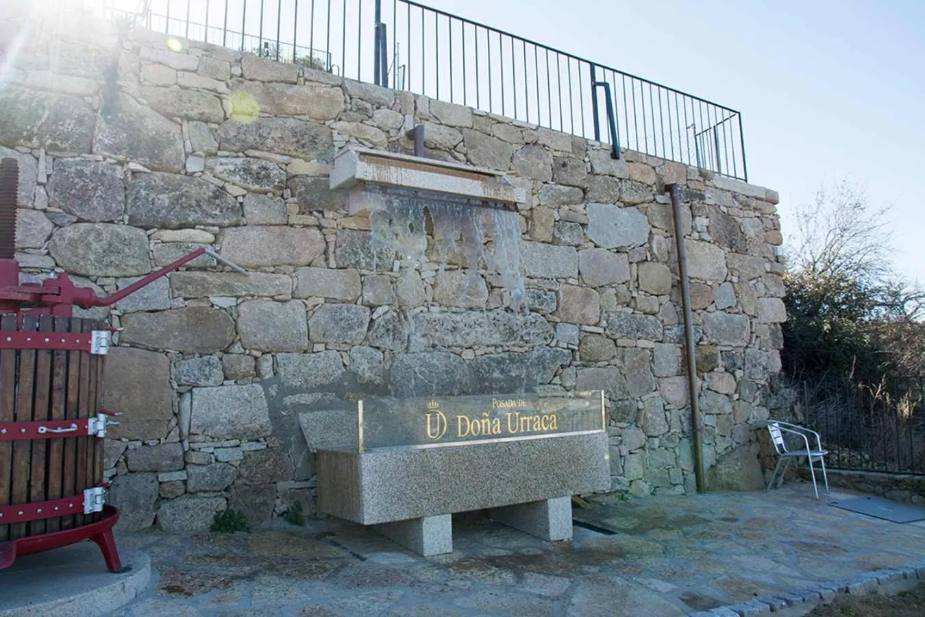 Patio in Posada Doña Urraca