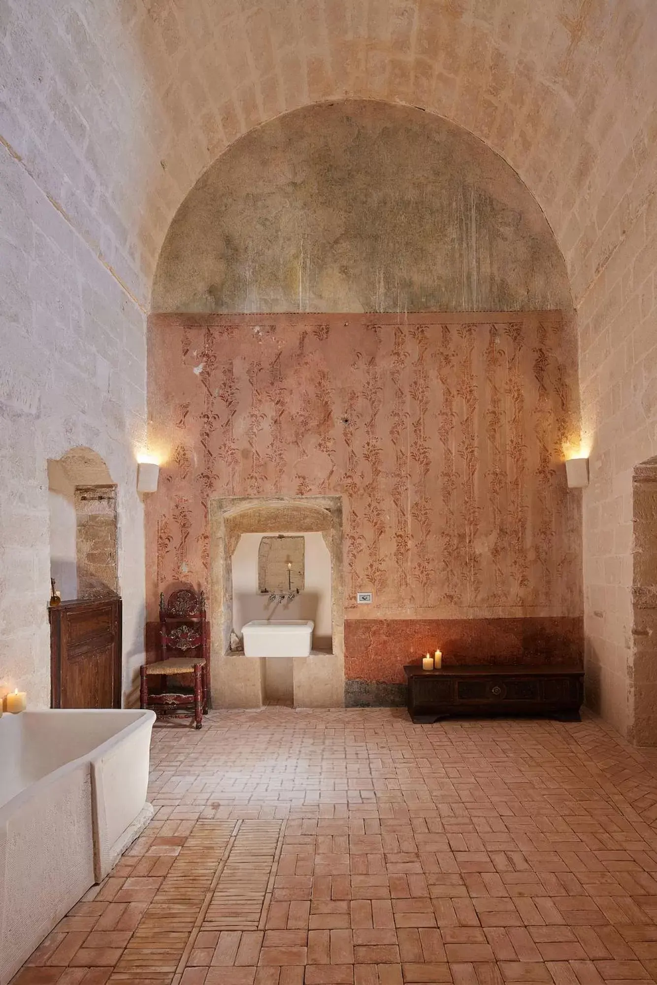 Bathroom in Sextantio Le Grotte Della Civita