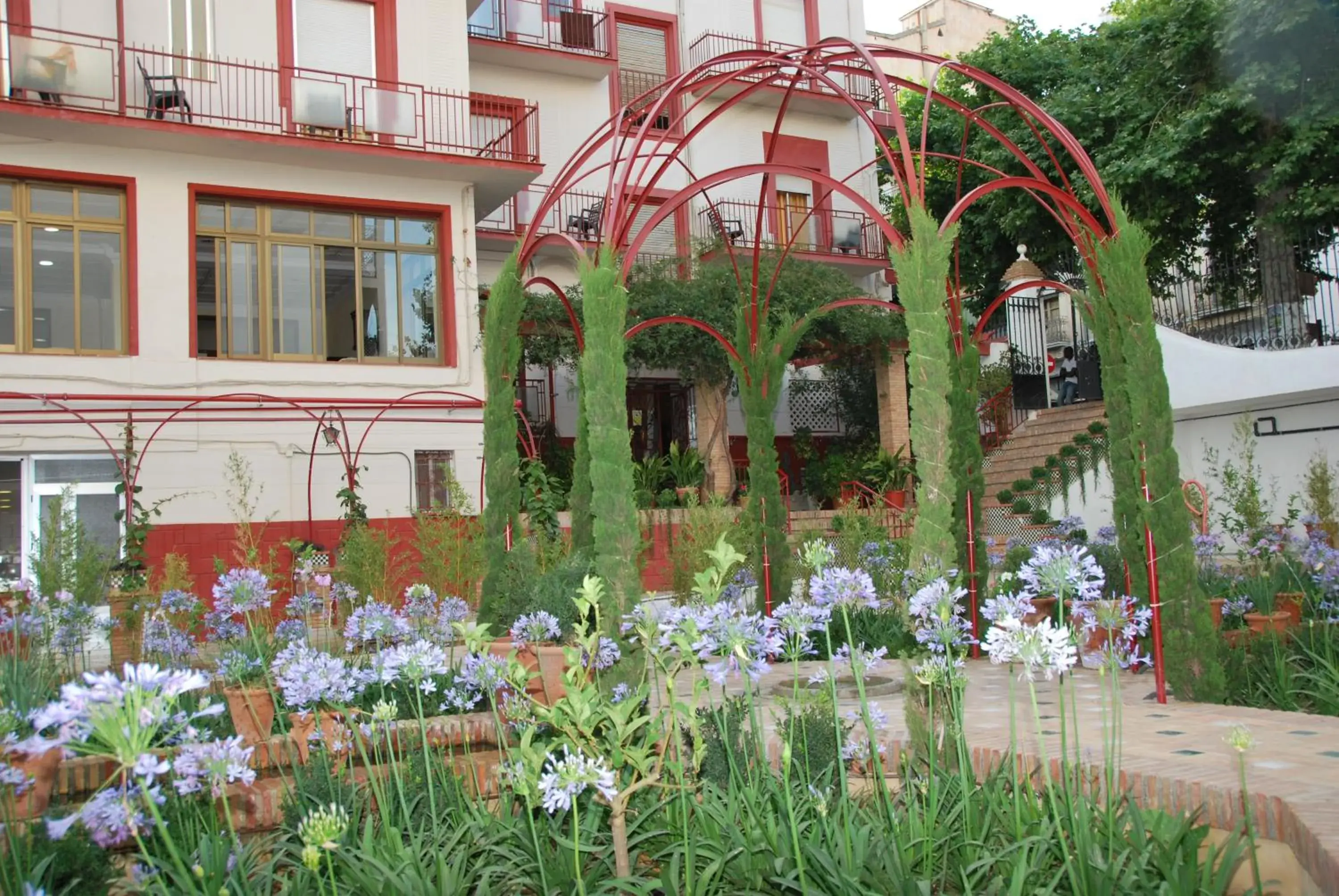 Property building, Garden in Hotel Andalucia