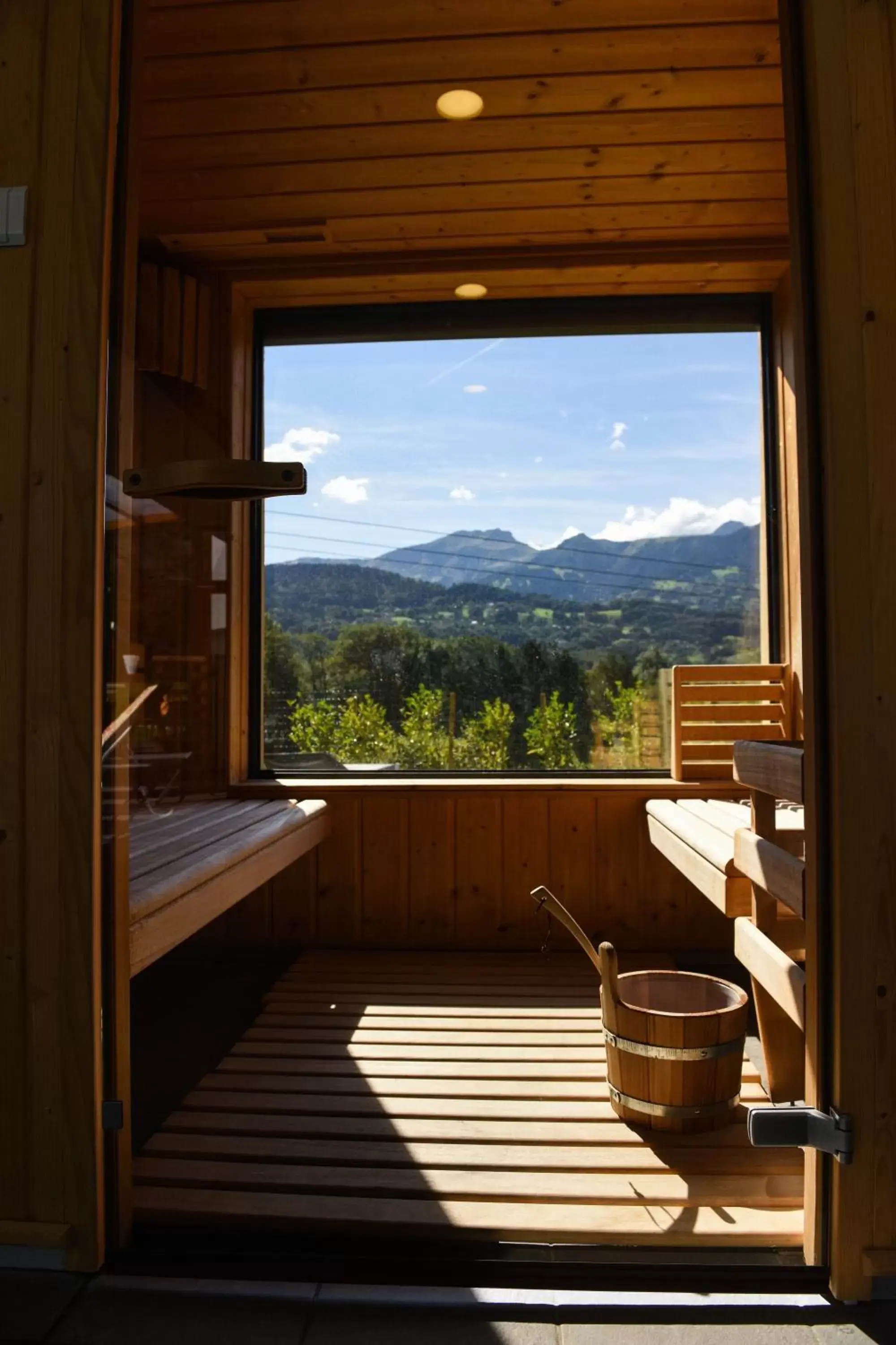 Sauna, Mountain View in Auberge de l'Orangerie - Sure Hotel Collection by Best Western