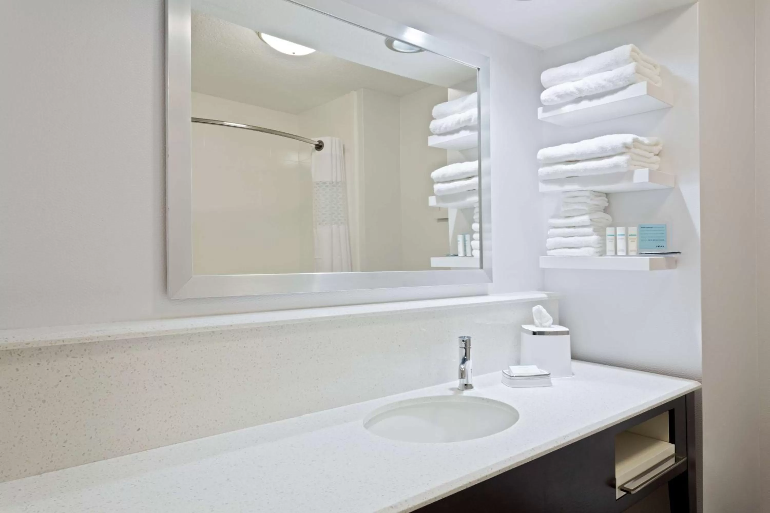 Bathroom in Hampton Inn Sault Ste Marie, MI