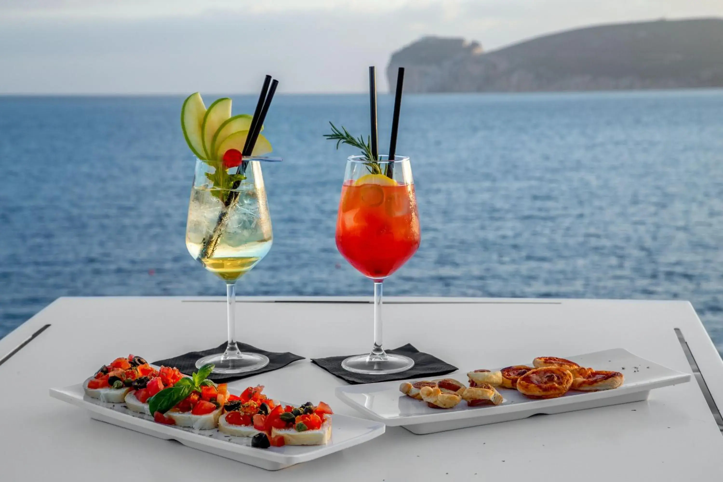 Balcony/Terrace, Food in El Faro Hotel & Spa
