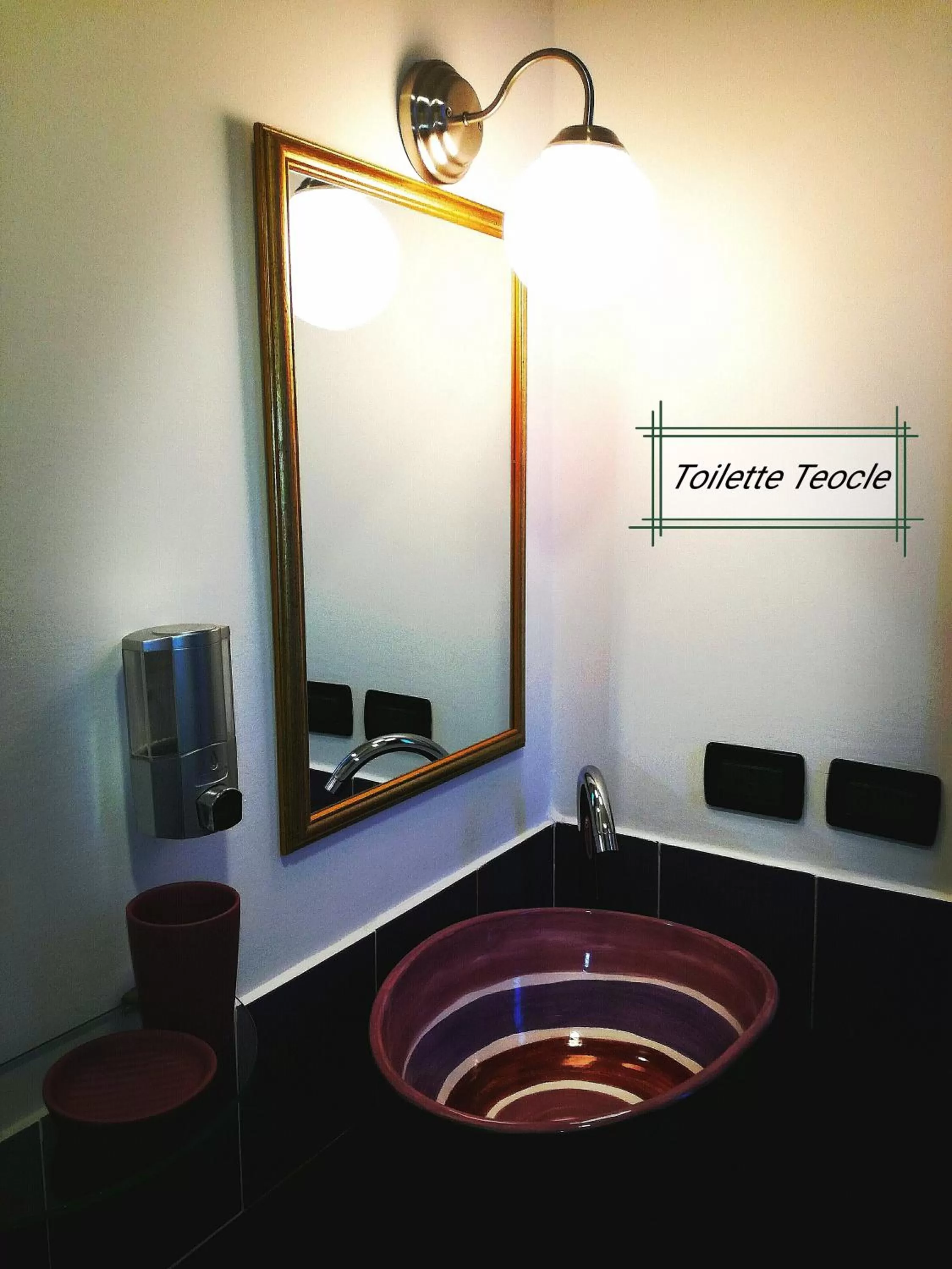 Bathroom in B&B Al Comitato