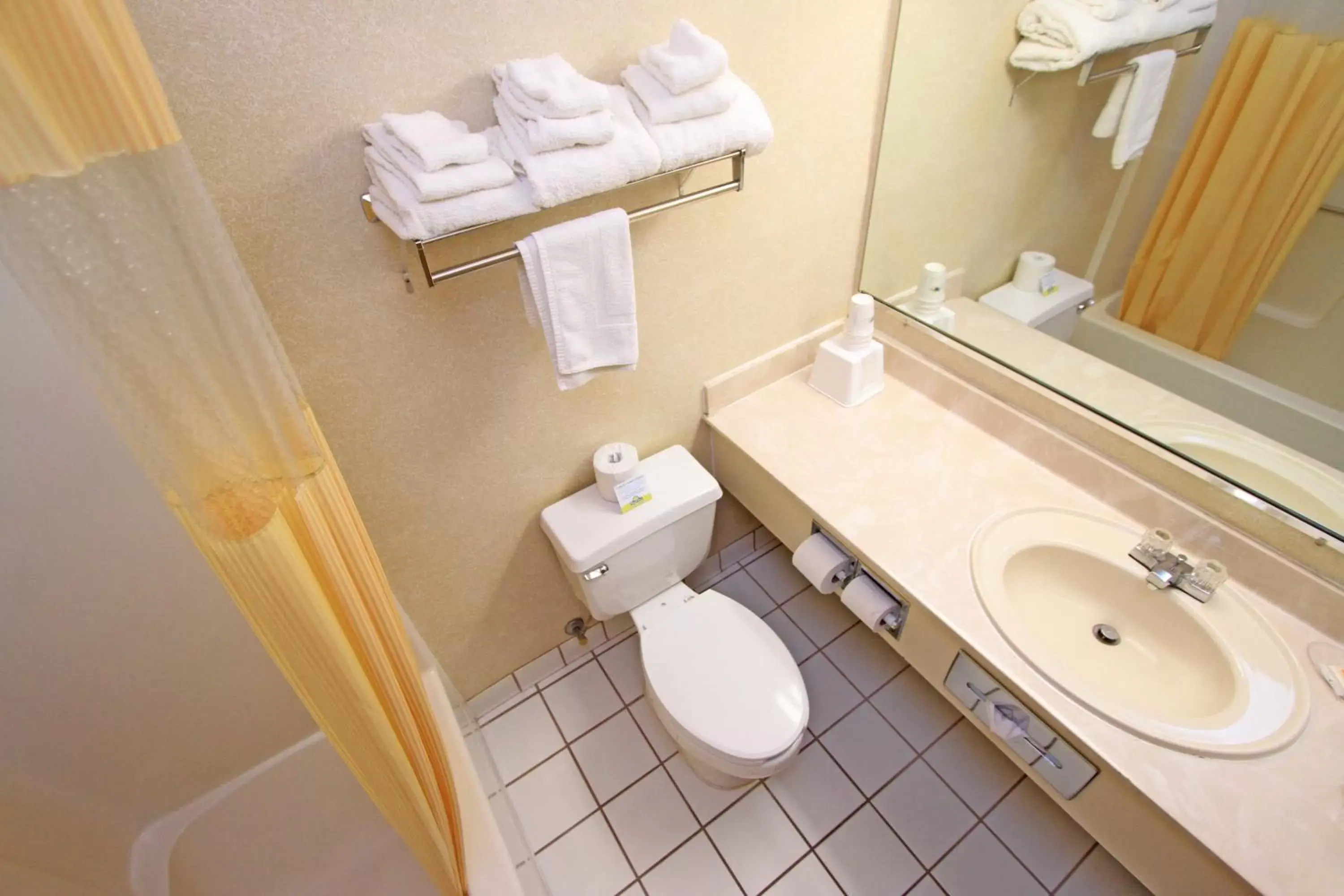 Bathroom in Days Inn by Wyndham Columbia Mall