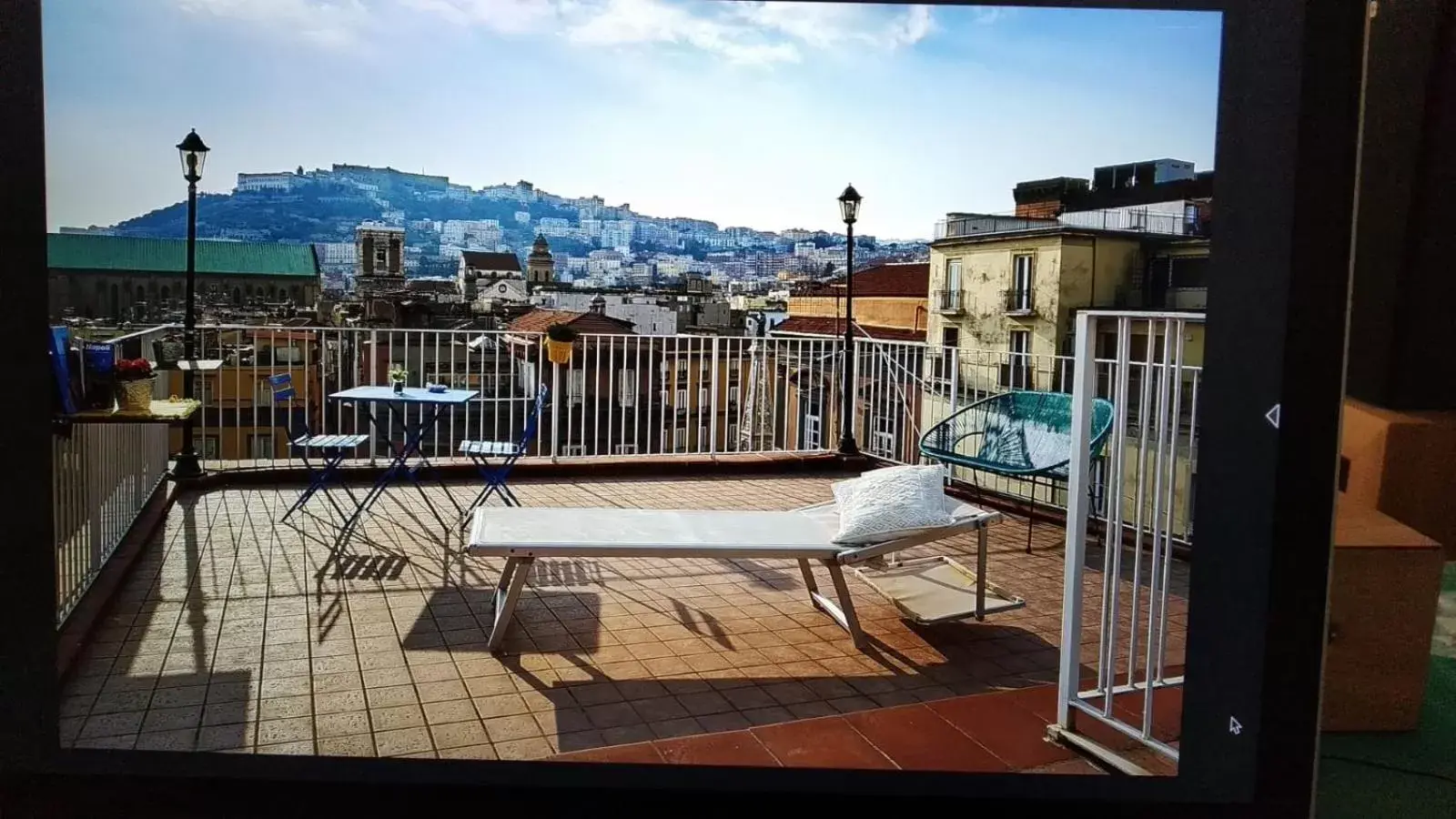 Balcony/Terrace in La Casa sui Tetti