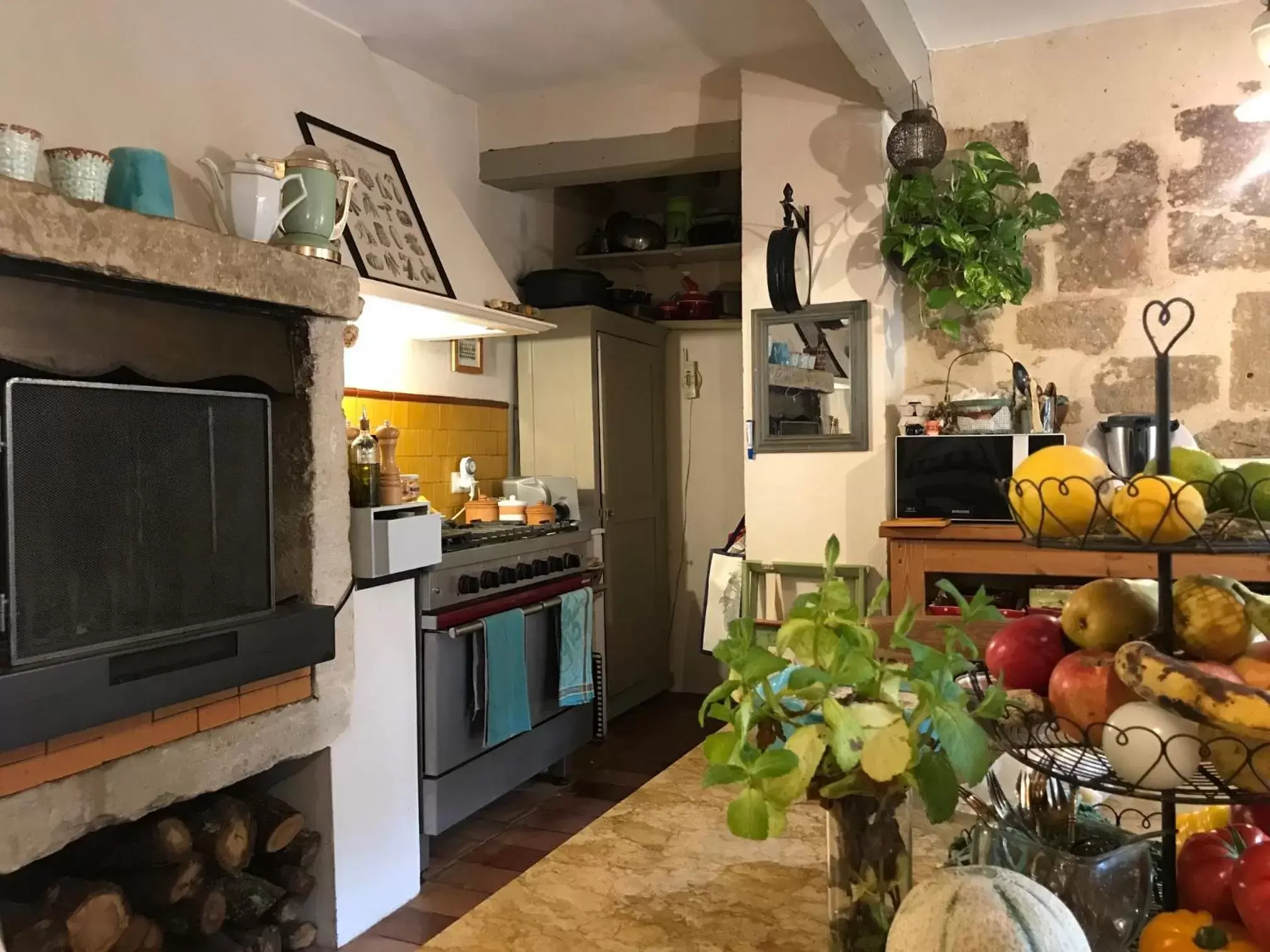 Kitchen/Kitchenette in Les Aiguières en Provence