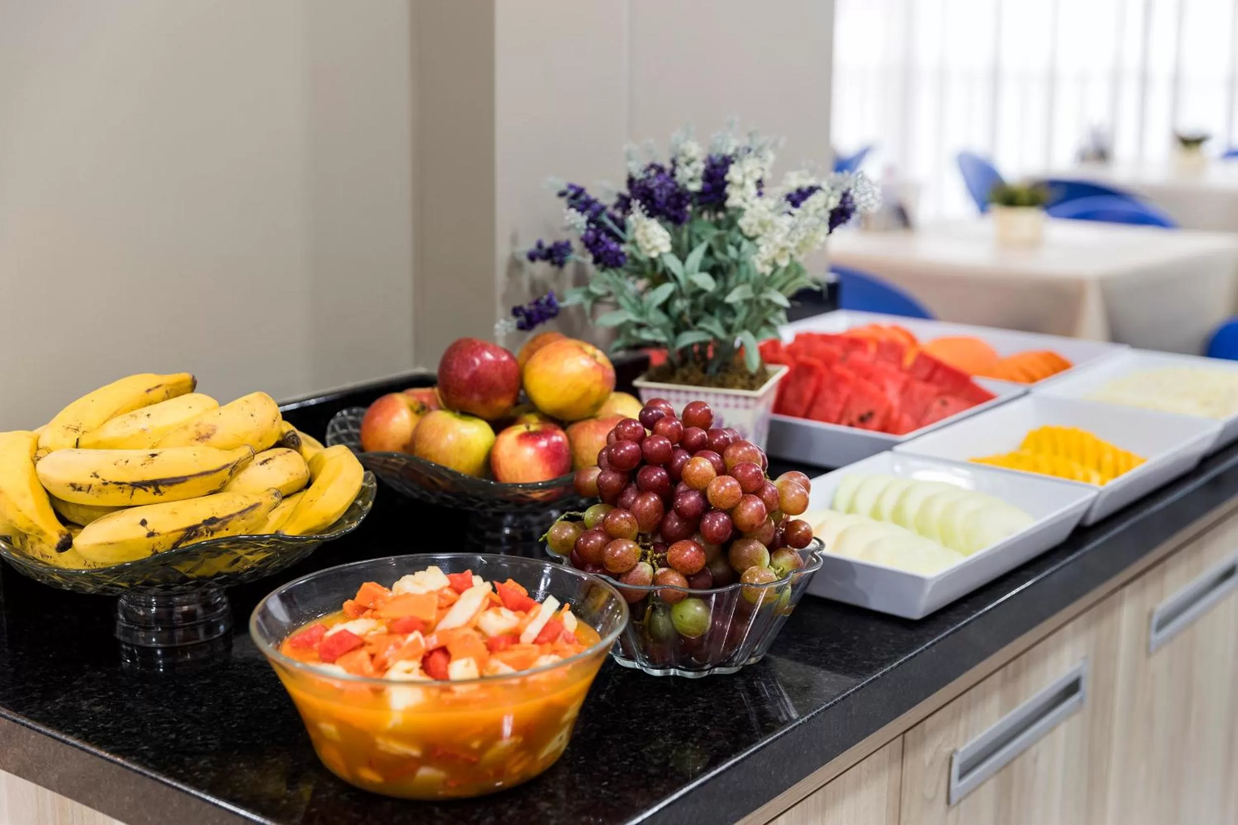 Buffet breakfast in Hotel Bella Camboriú
