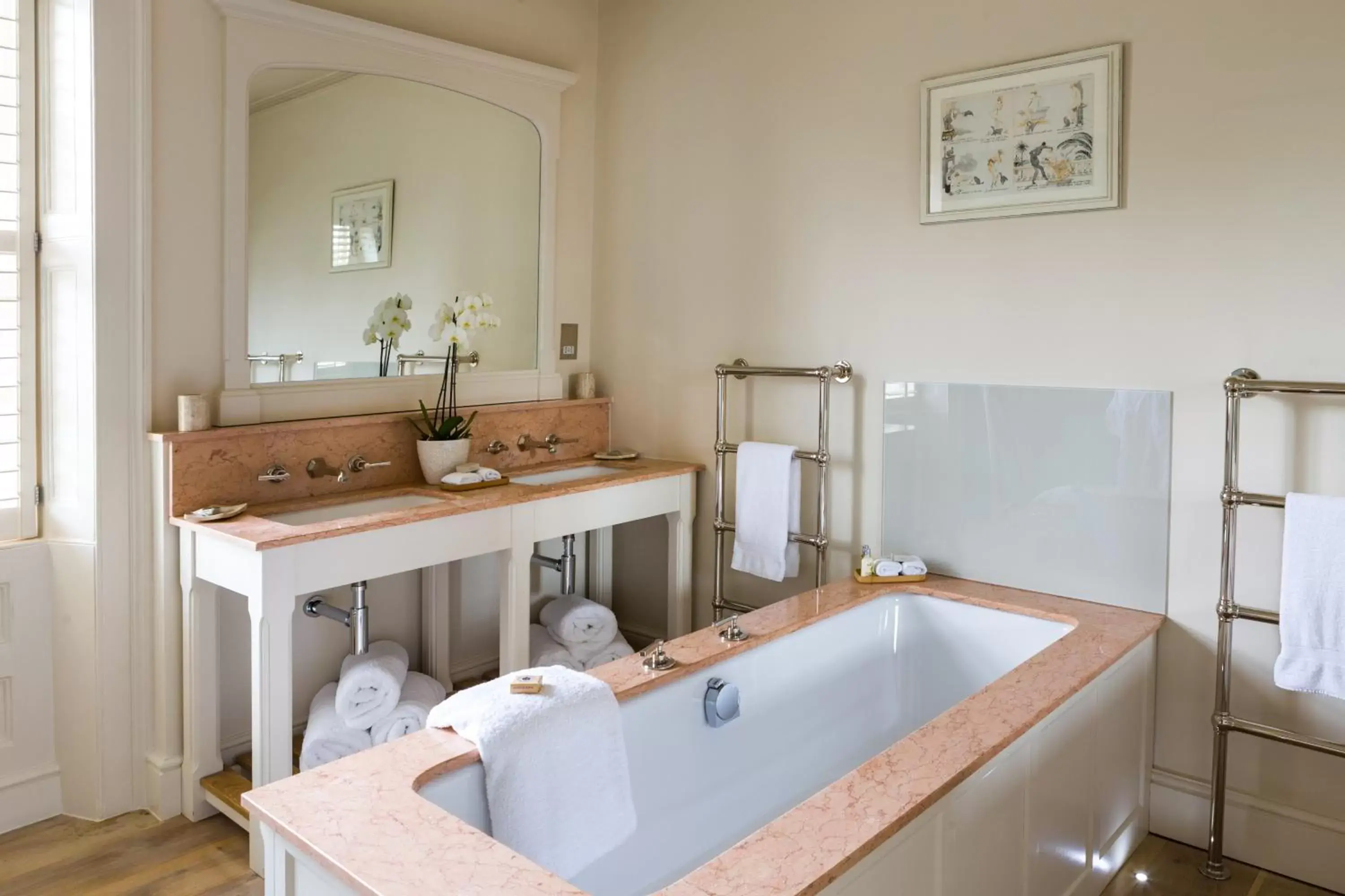 Bathroom in The Bath Priory - A Relais & Chateaux Hotel
