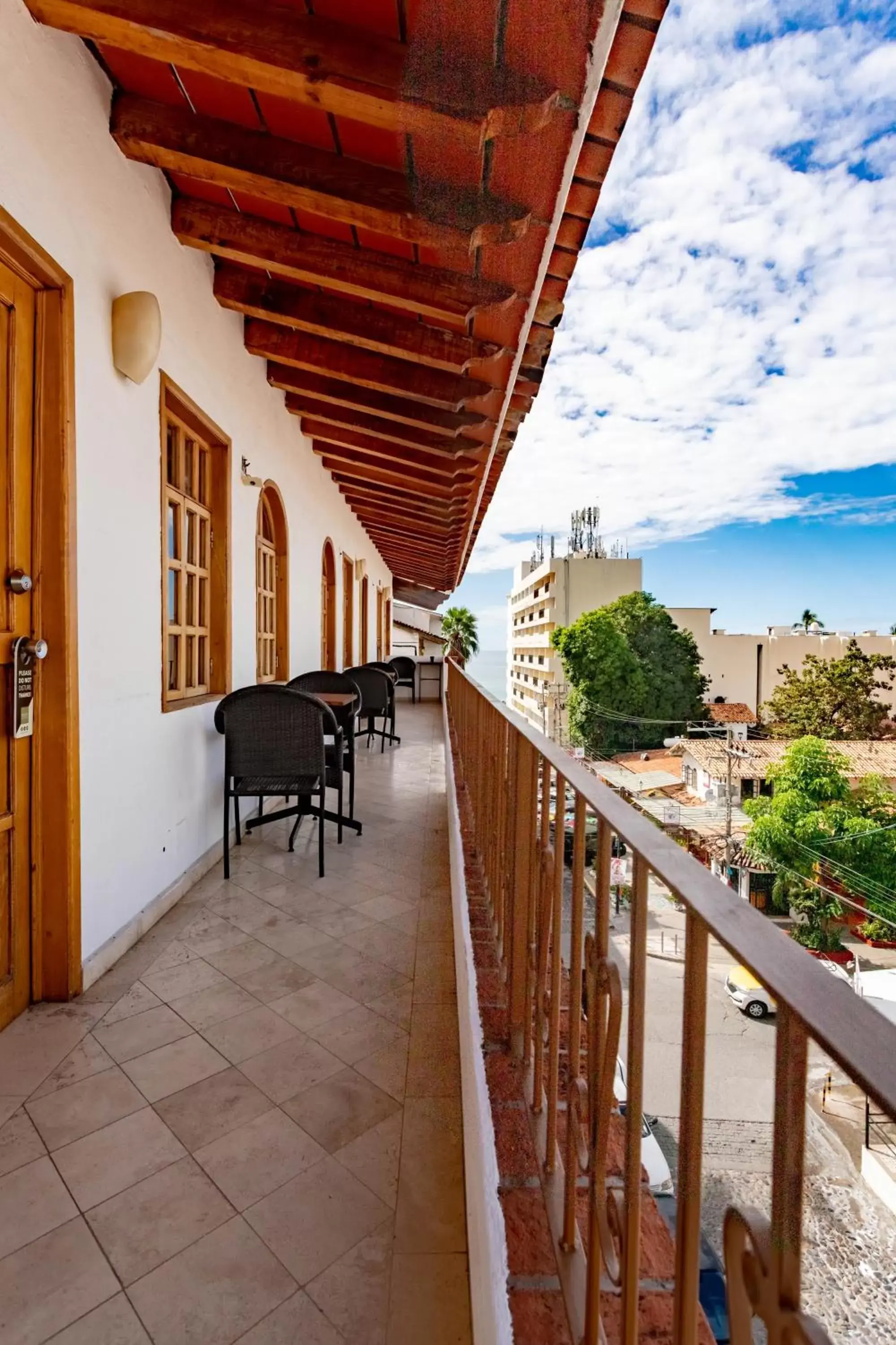 Balcony/Terrace in Olas Altas Suites Departamentos