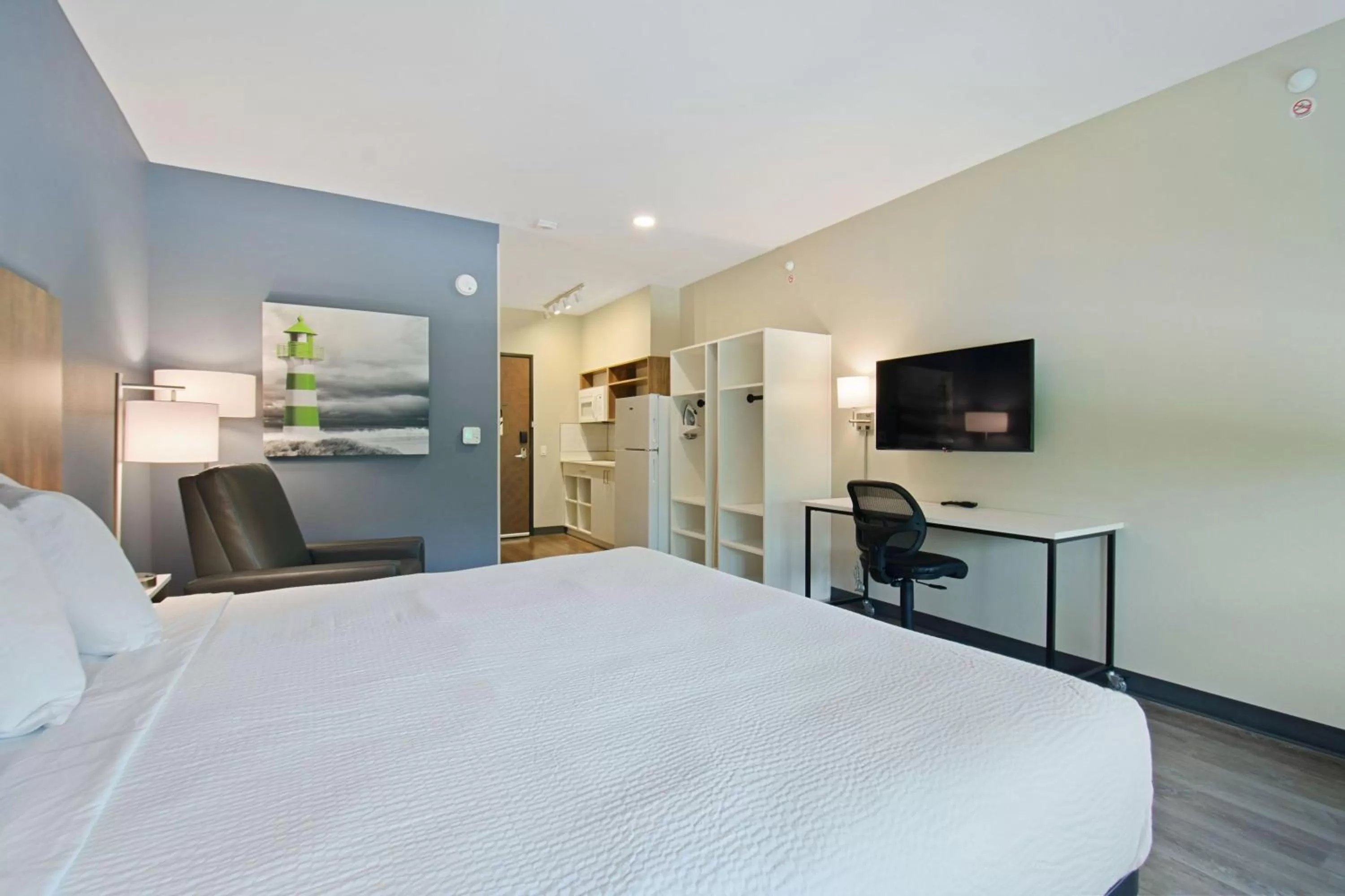 Bed in Extended Stay America Premier Suites - Austin - Austin Airport